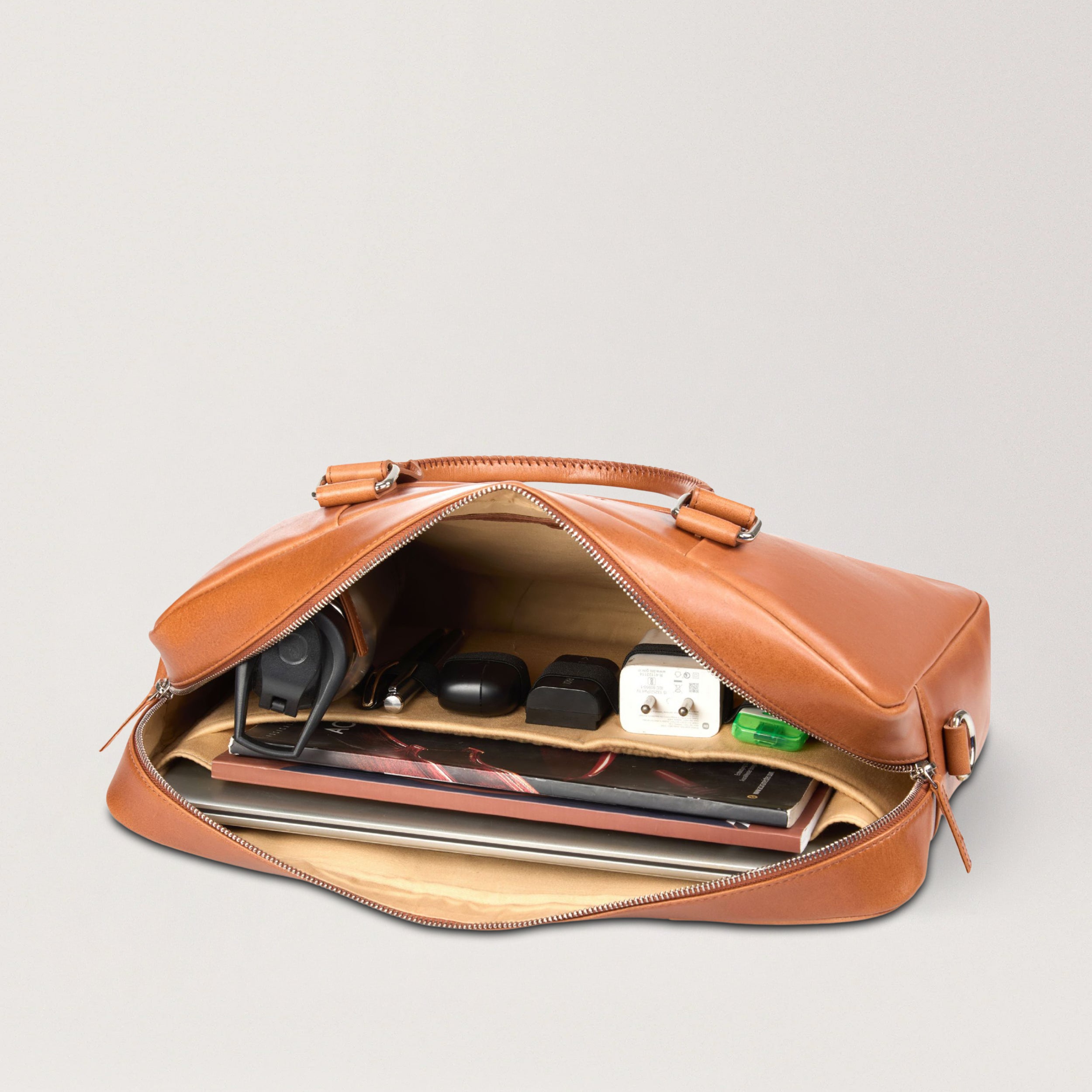 Sorel Laptoptasche Cognac