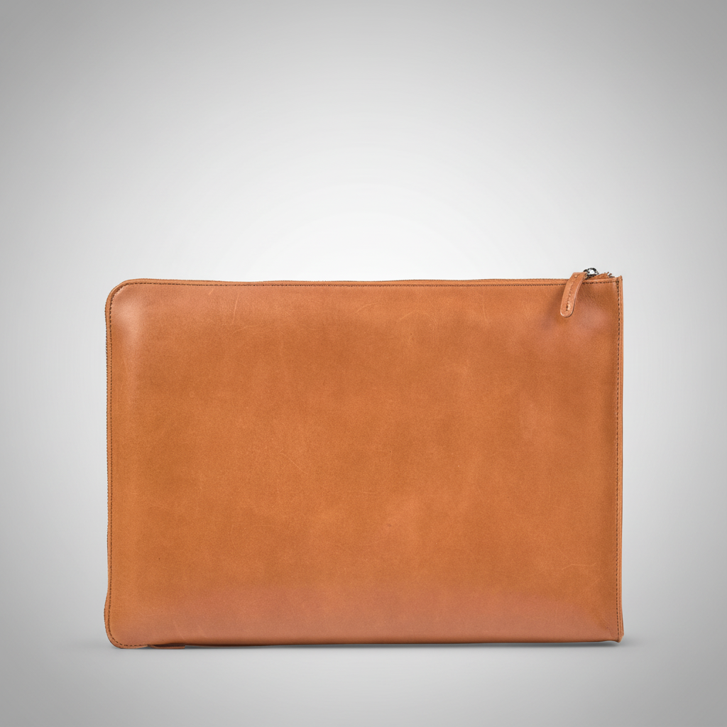 Alpha | Document & Laptop folio 15,6'' Cognac