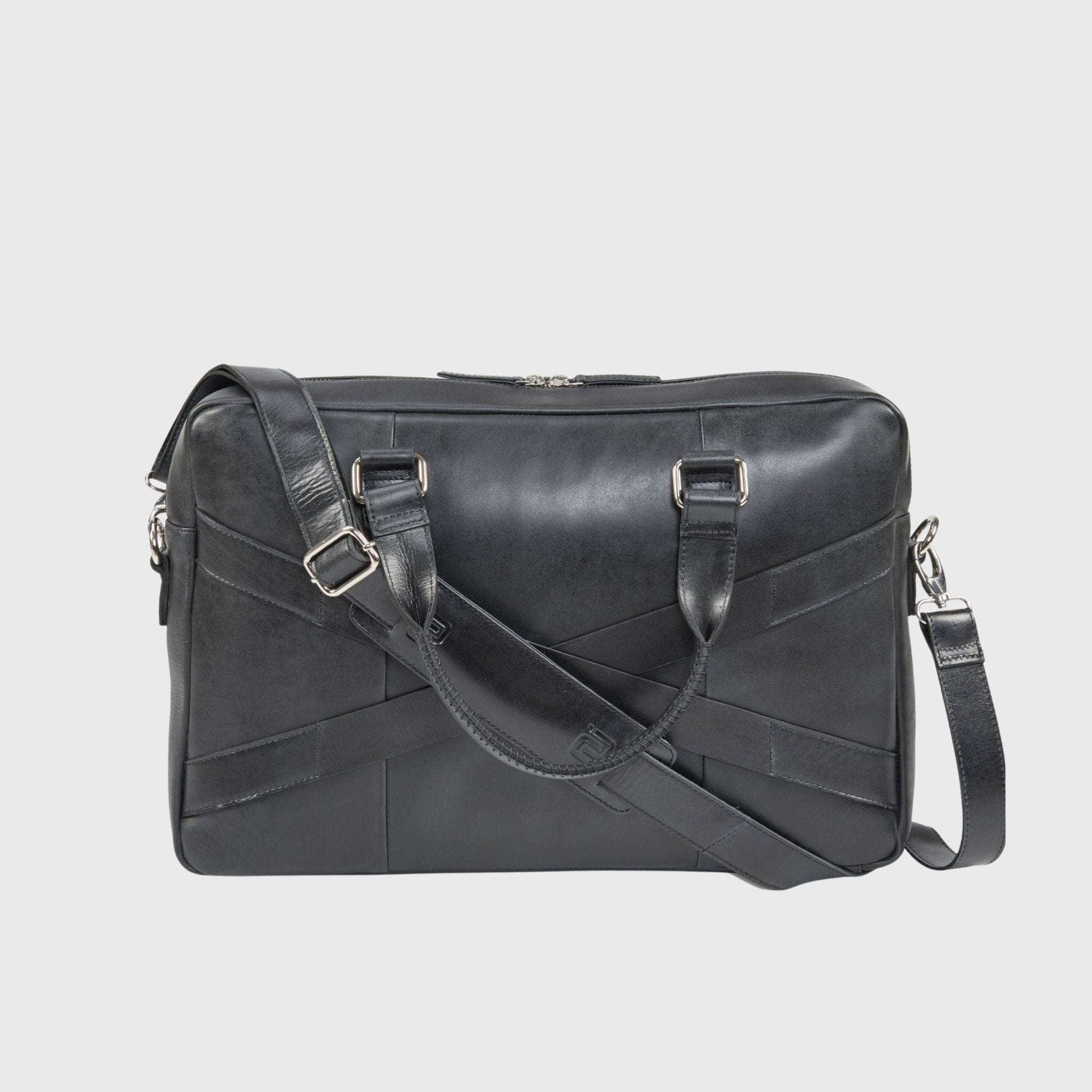 Alpha Apex | Laptoptas 15,6" Zwart - NEGOTIA Leather