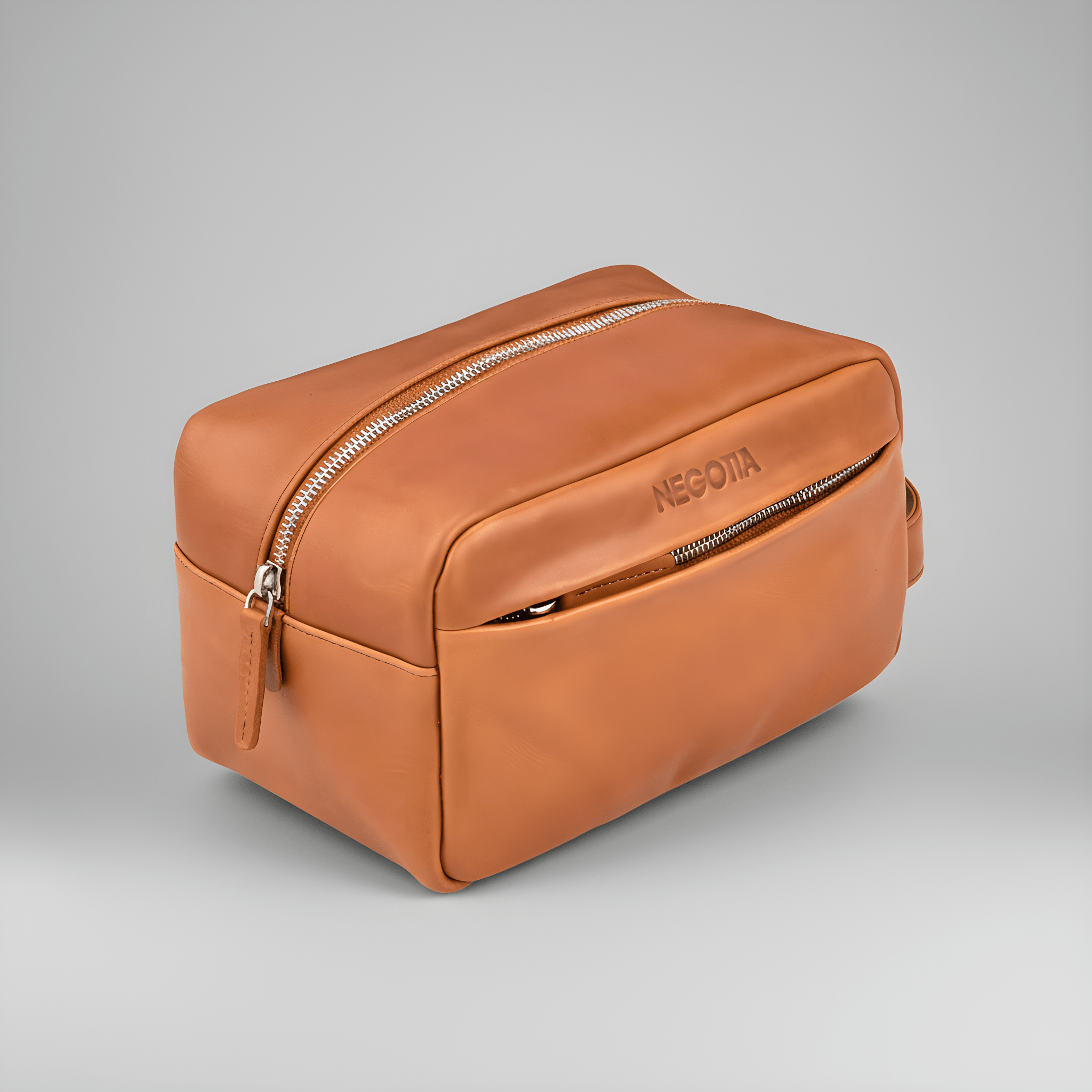 Alpha Apex | Toilettas Bruin - NEGOTIA Leather