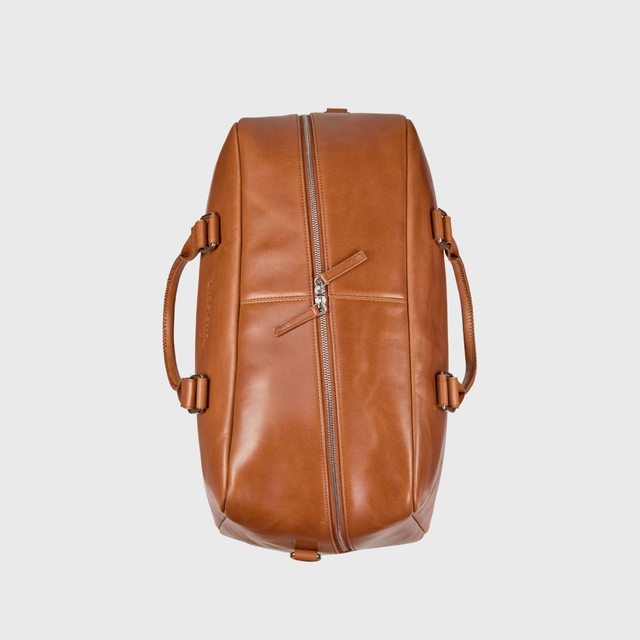 Alpha Apex | Weekendtas Bruin - NEGOTIA Leather