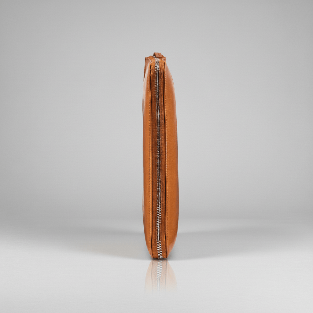 Alpha | Document & Laptop folio 15,6'' Bruin - NEGOTIA Leather