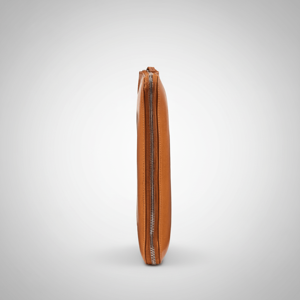 Alpha | Document & Laptop folio 15,6'' Cognac - NEGOTIA Leather