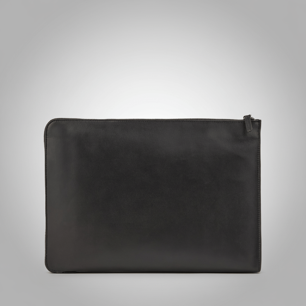 Alpha | Document & Laptop houder 15,6'' Zwart - NEGOTIA Leather