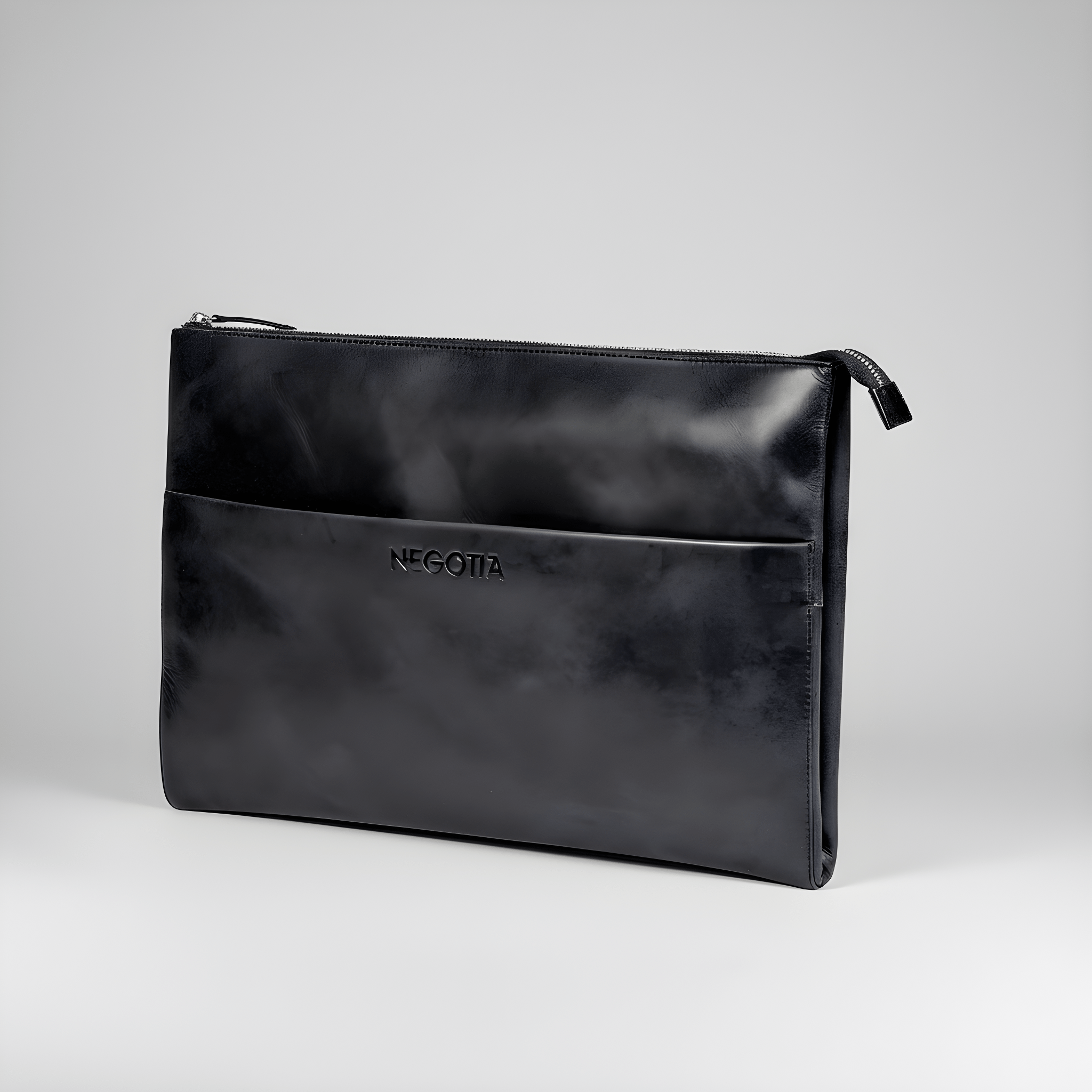 Alpha | Laptop Folio 14'' Zwart - NEGOTIA Leather