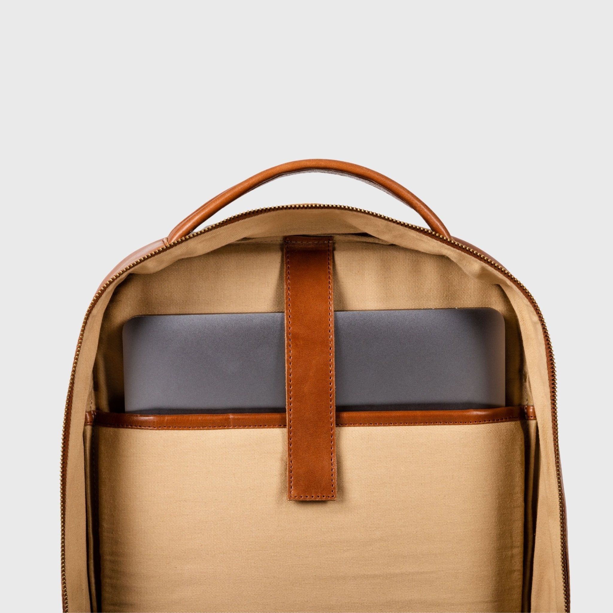 Alpha | Rugzak Bruin - NEGOTIA Leather