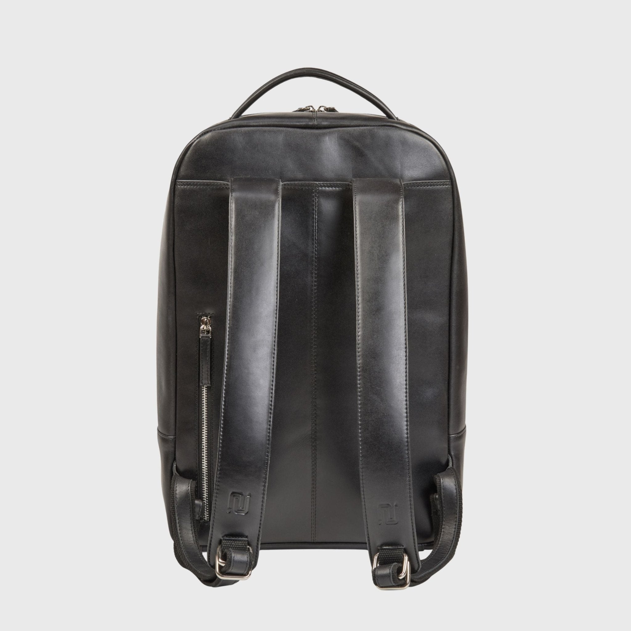 Alpha | Rugzak Zwart/groen - NEGOTIA Leather