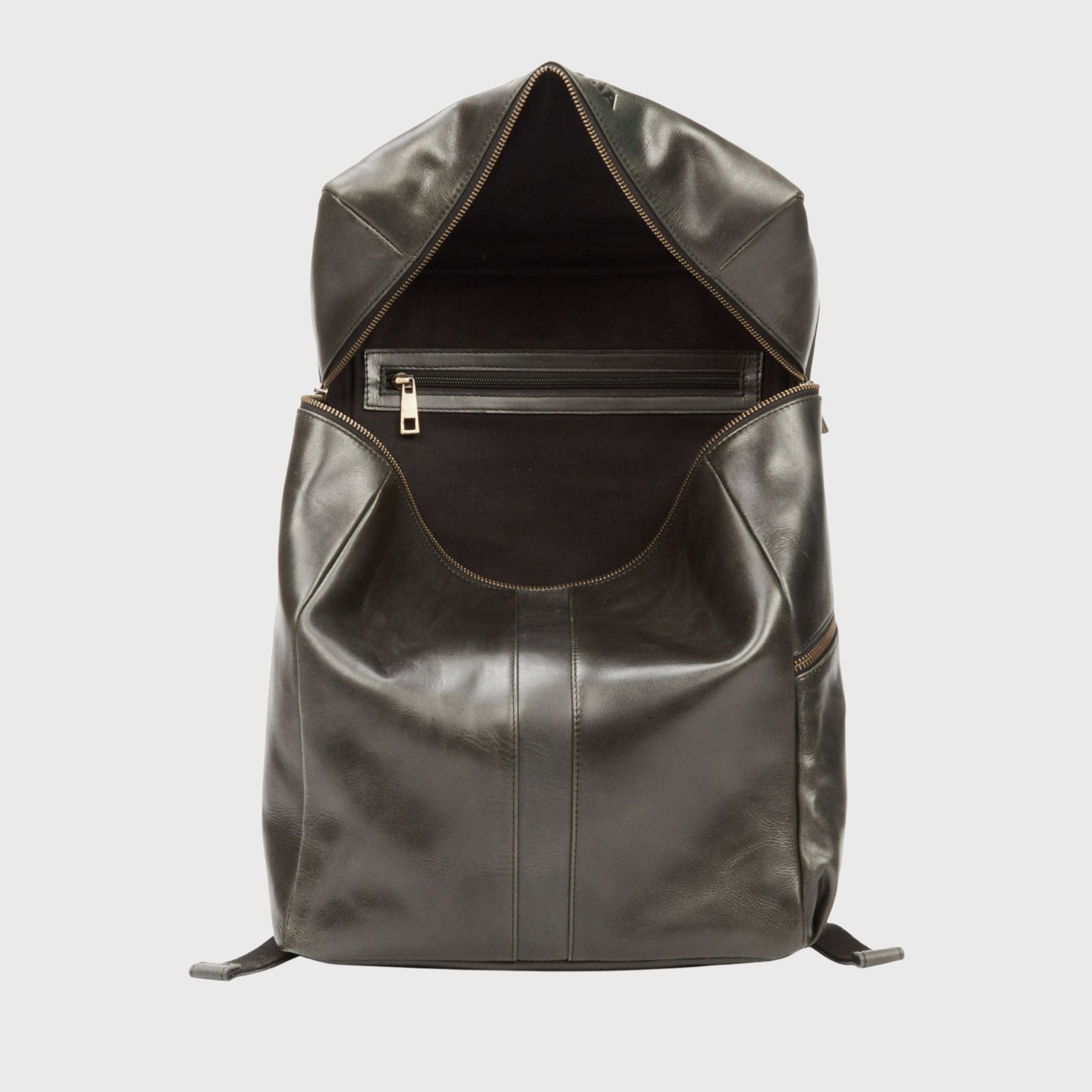 Alpha | Travel Rugzak Zwart - NEGOTIA Leather