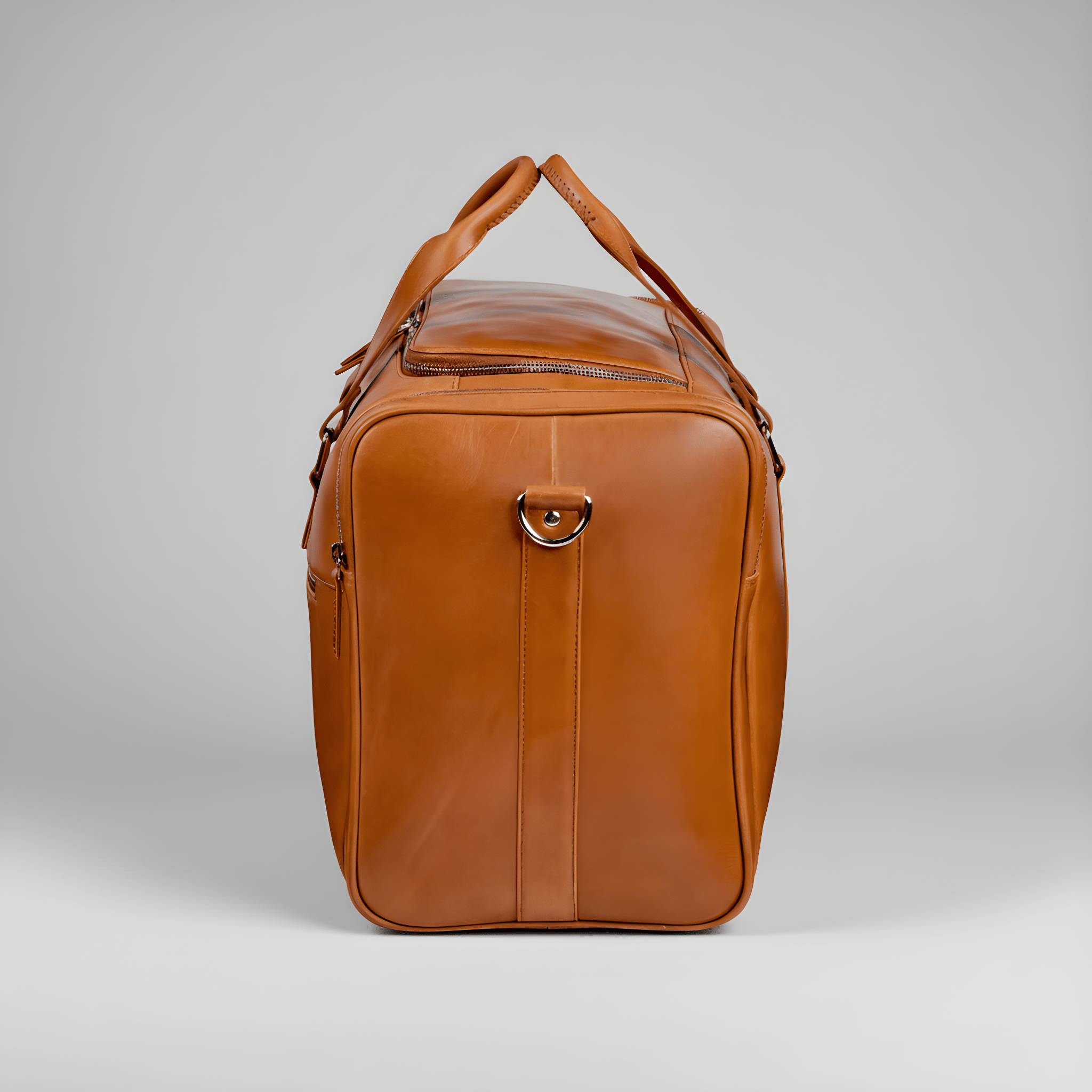 Alpha | Weekendtas Bruin - NEGOTIA Leather