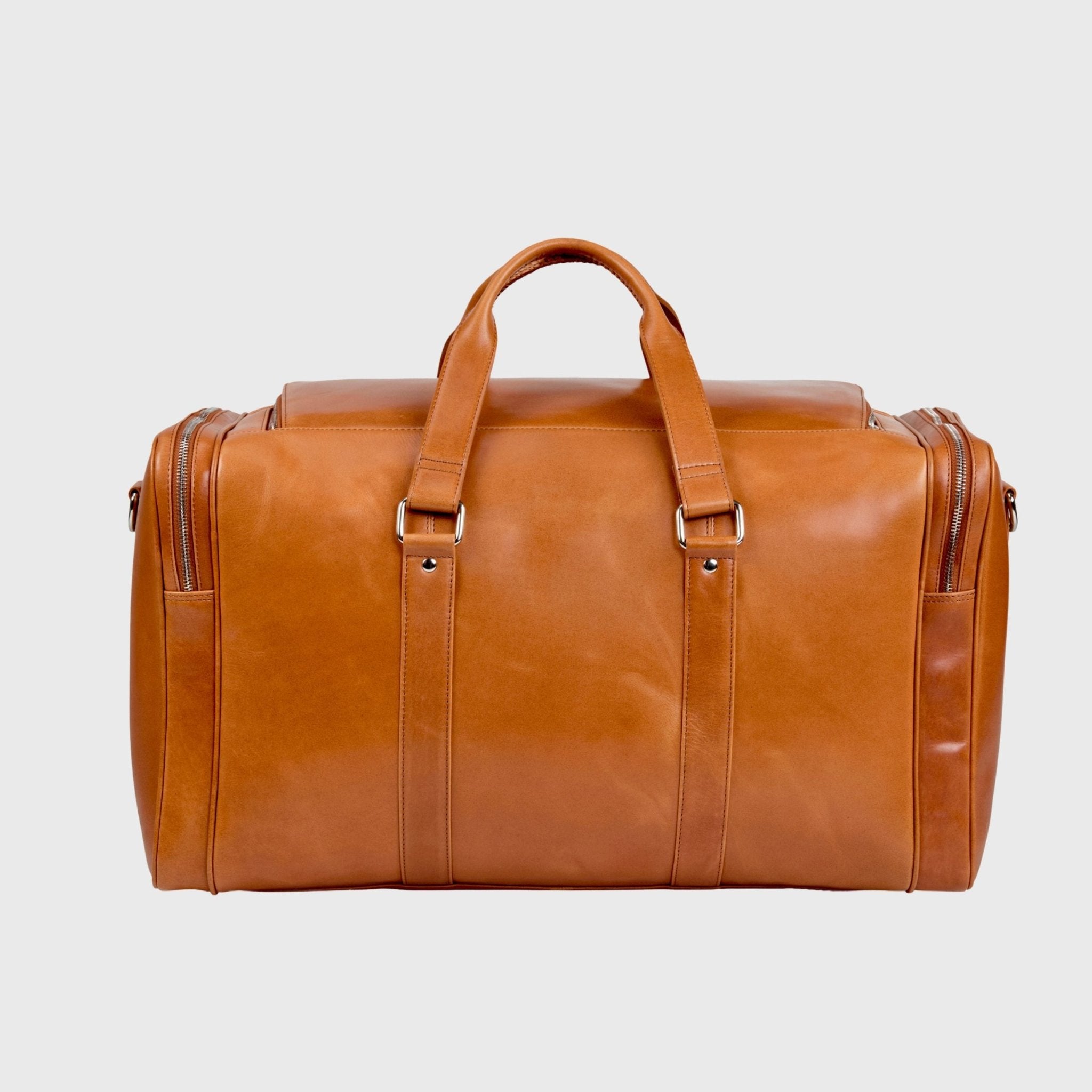 Alpha | Weekendtas Bruin - NEGOTIA Leather