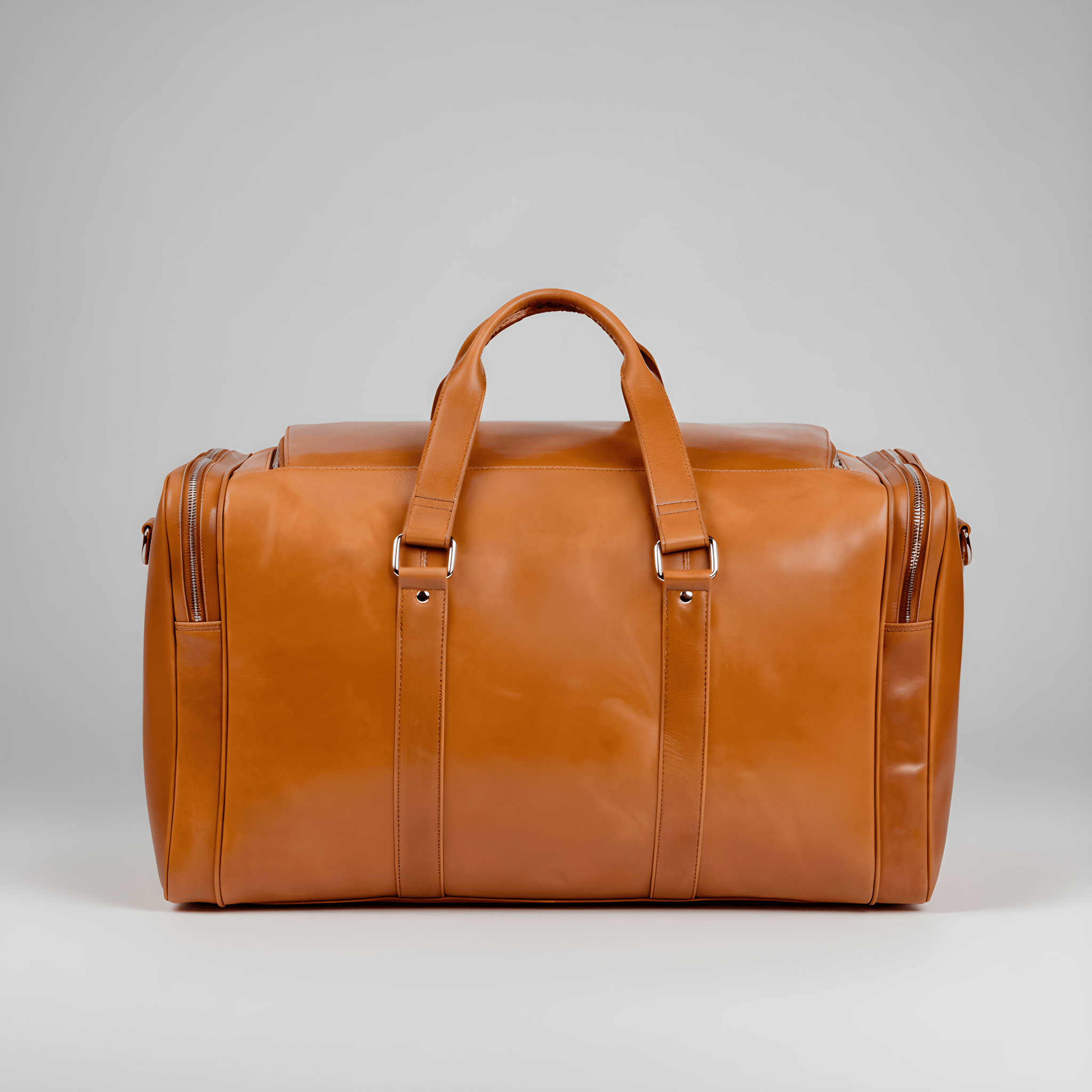 Alpha | Weekendtas Bruin - NEGOTIA Leather