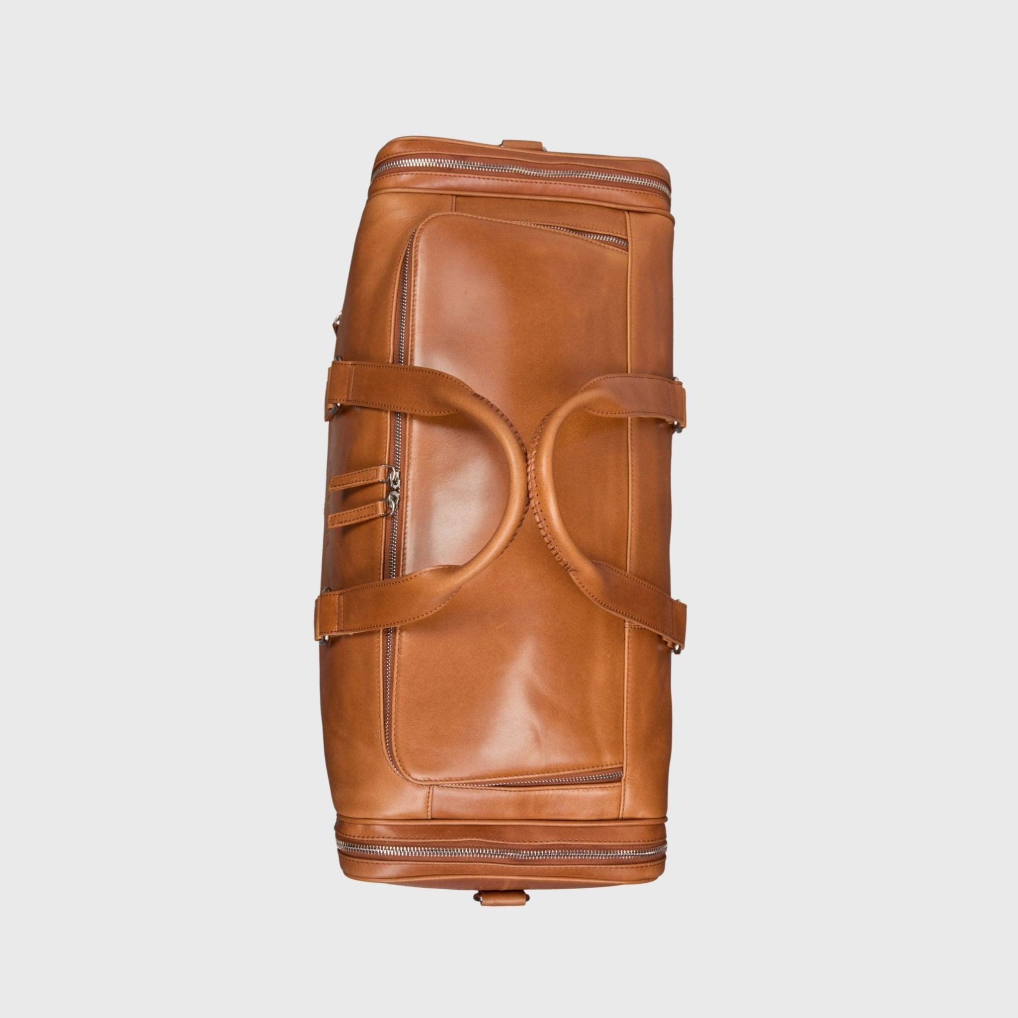 Alpha | Weekendtas Bruin - NEGOTIA Leather