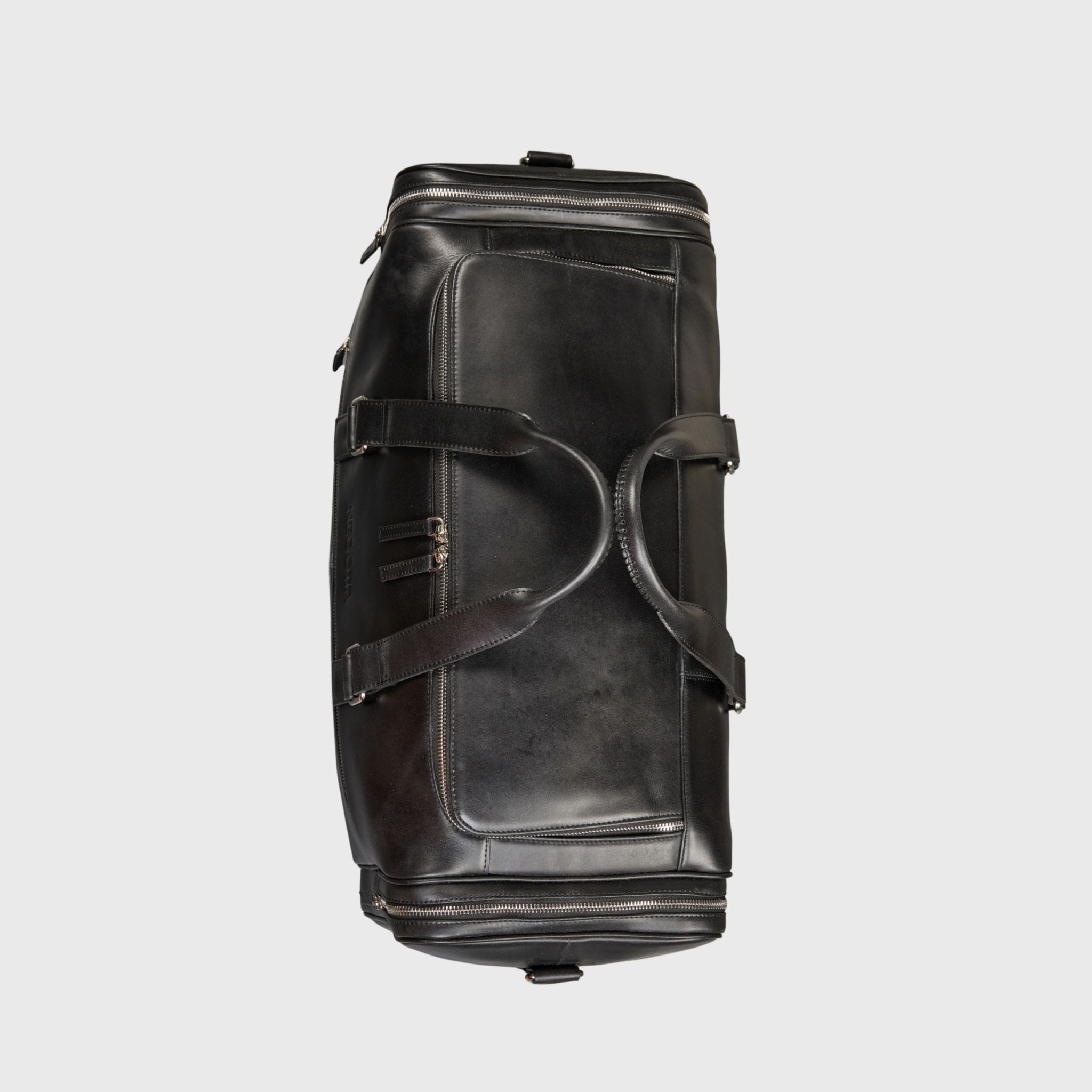 Alpha | Weekendtas Zwart - NEGOTIA Leather