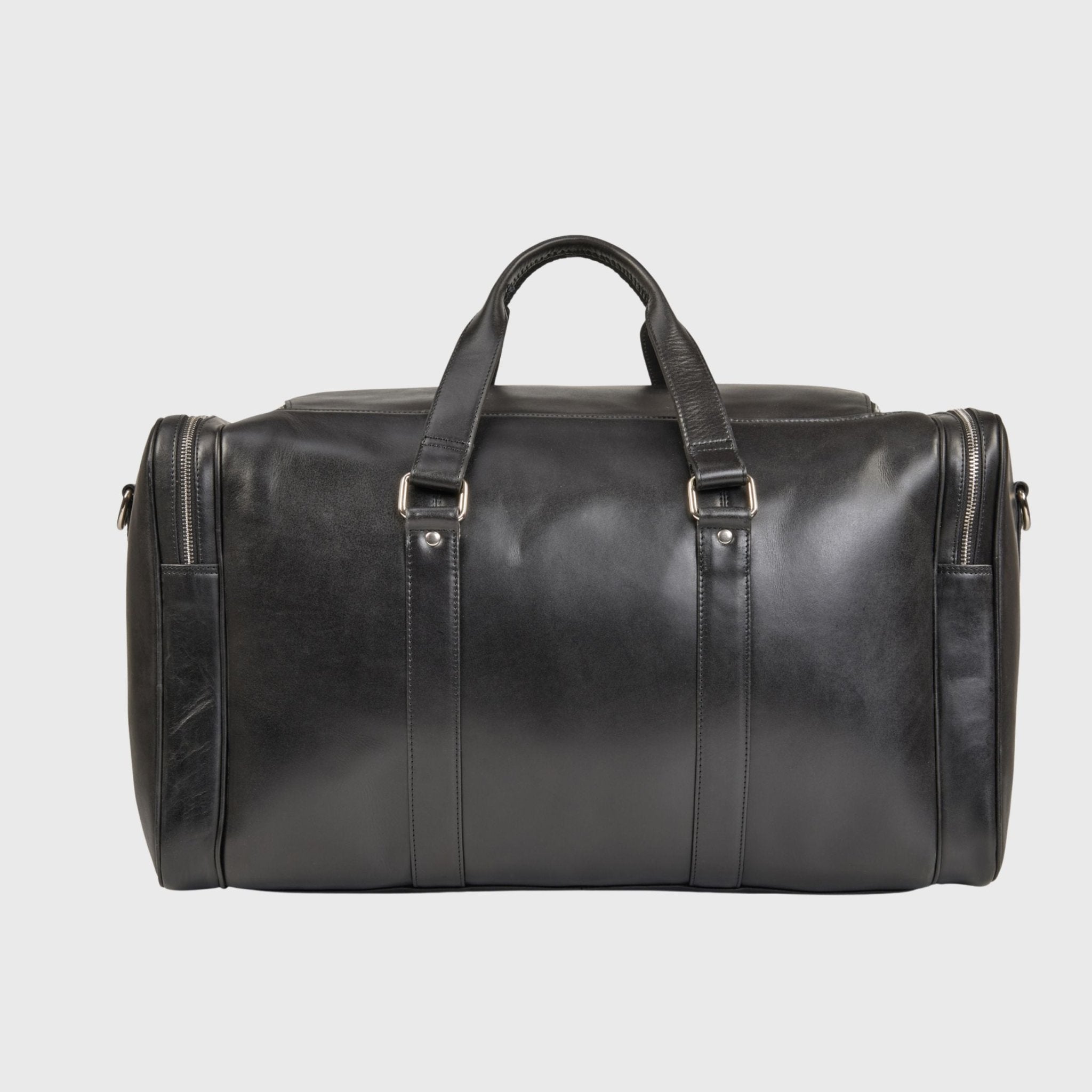 Alpha | Weekendtas Zwart - NEGOTIA Leather