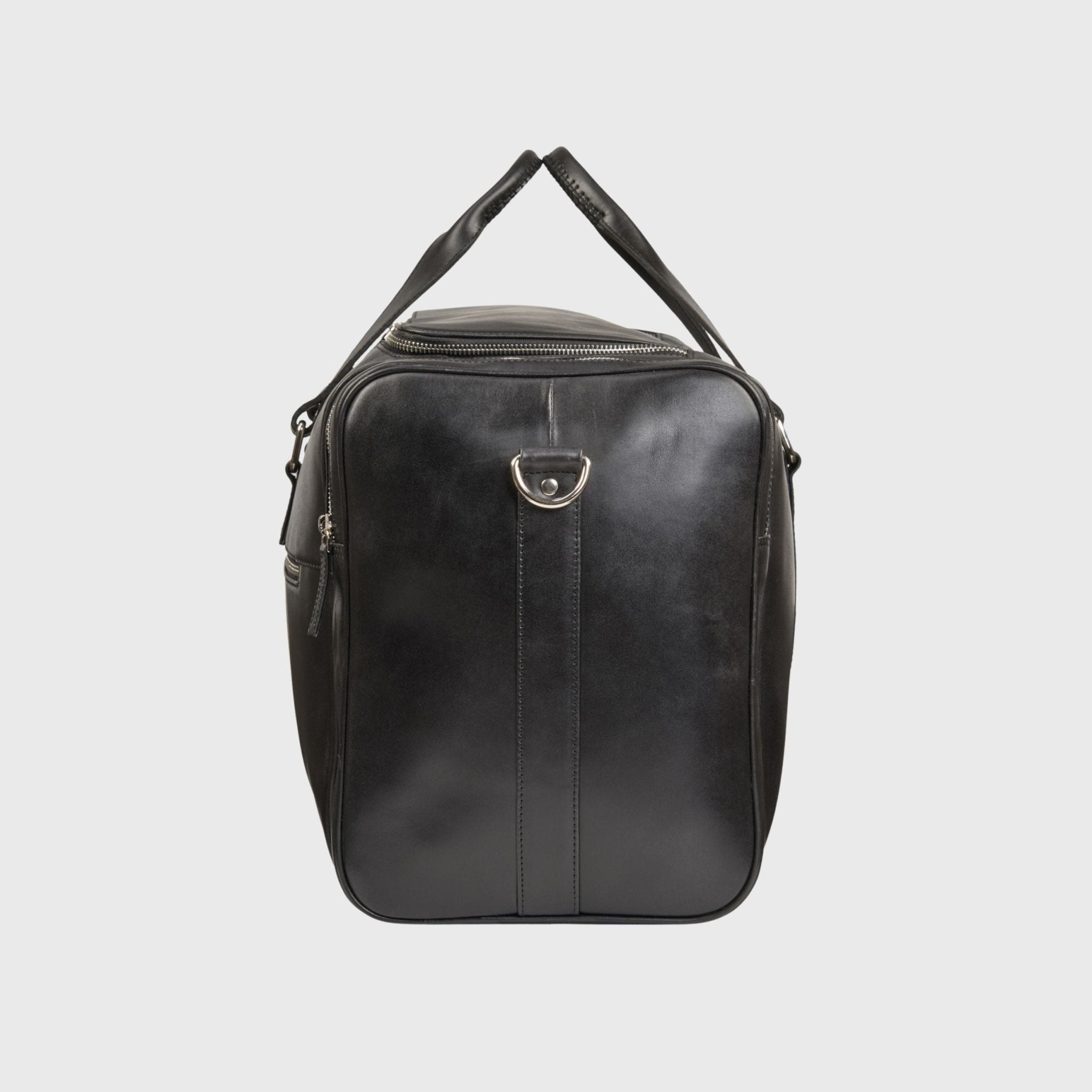 Alpha | Weekendtas Zwart - NEGOTIA Leather
