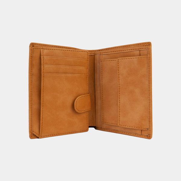 Finnian | Portemonnee Compact Bruin - NEGOTIA Leather