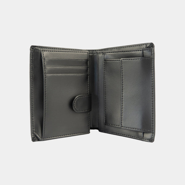 Finnian | Portemonnee Compact Zwart - NEGOTIA Leather