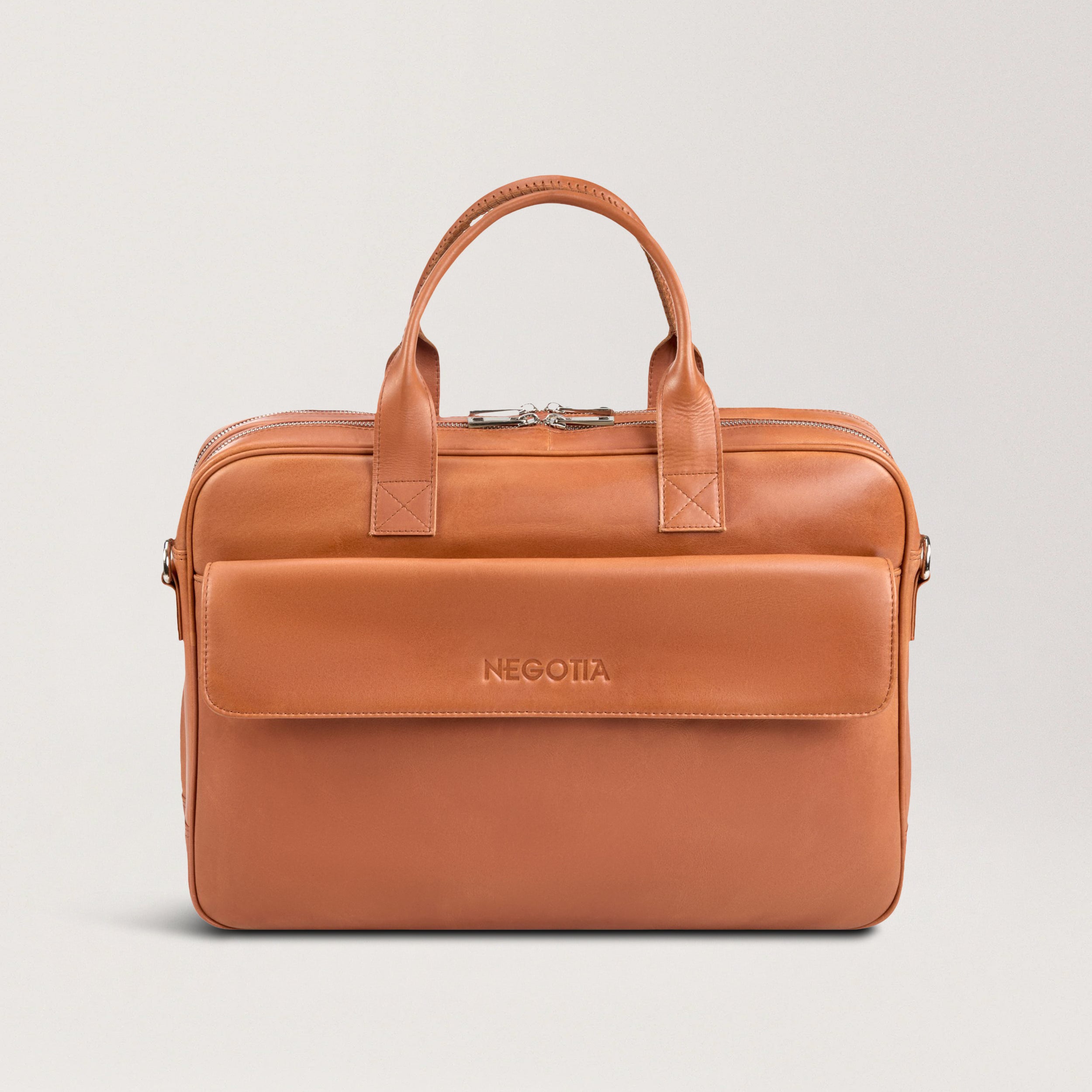 Orden Laptoptasche Cognac