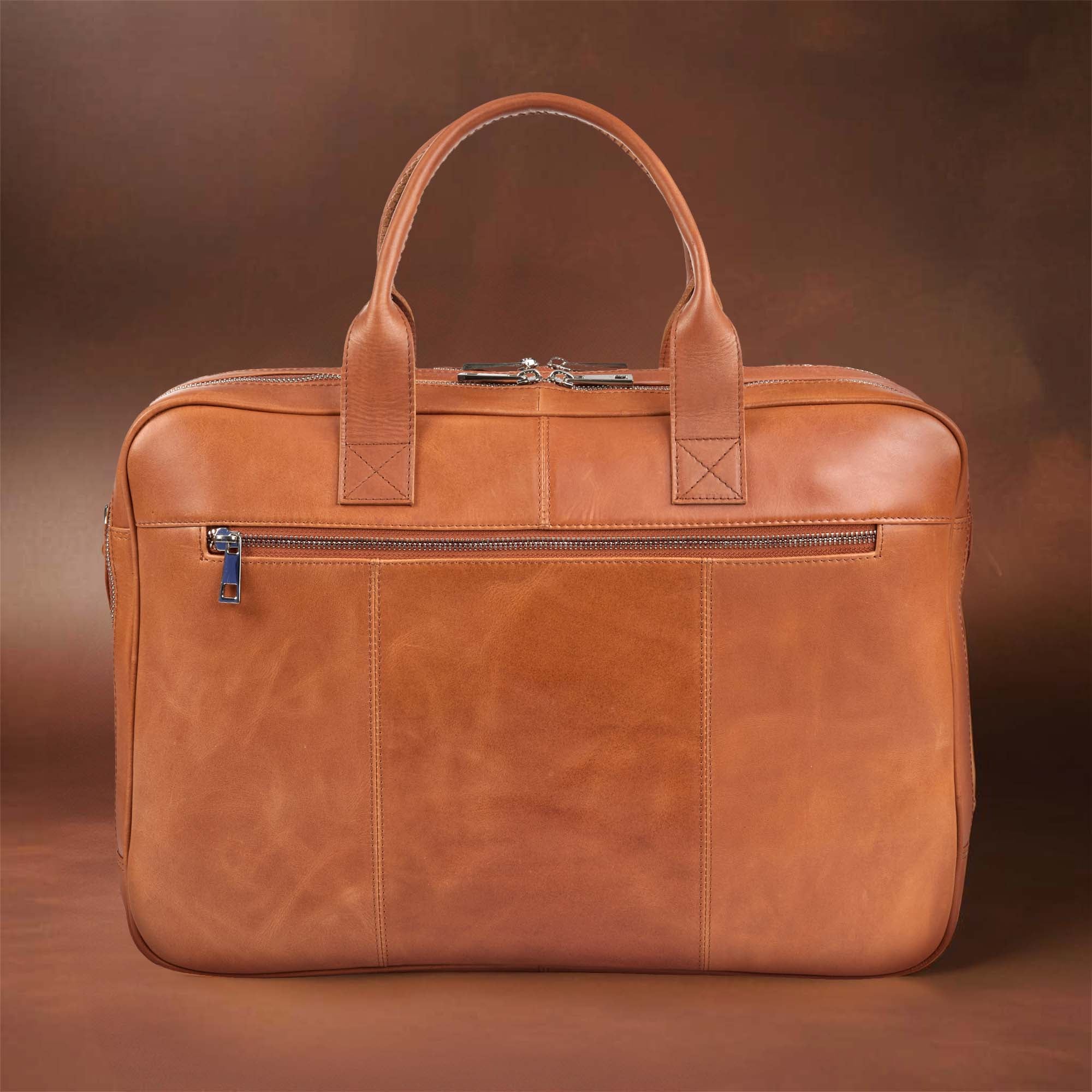 Alpha | Laptop bag 15,6" brown