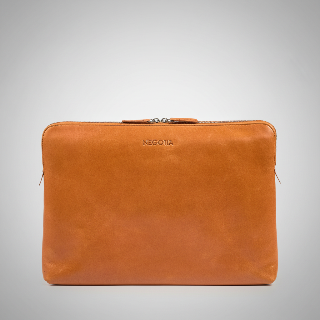 Alpha | Laptopsleeve Carry-All 15,6'' Cognac