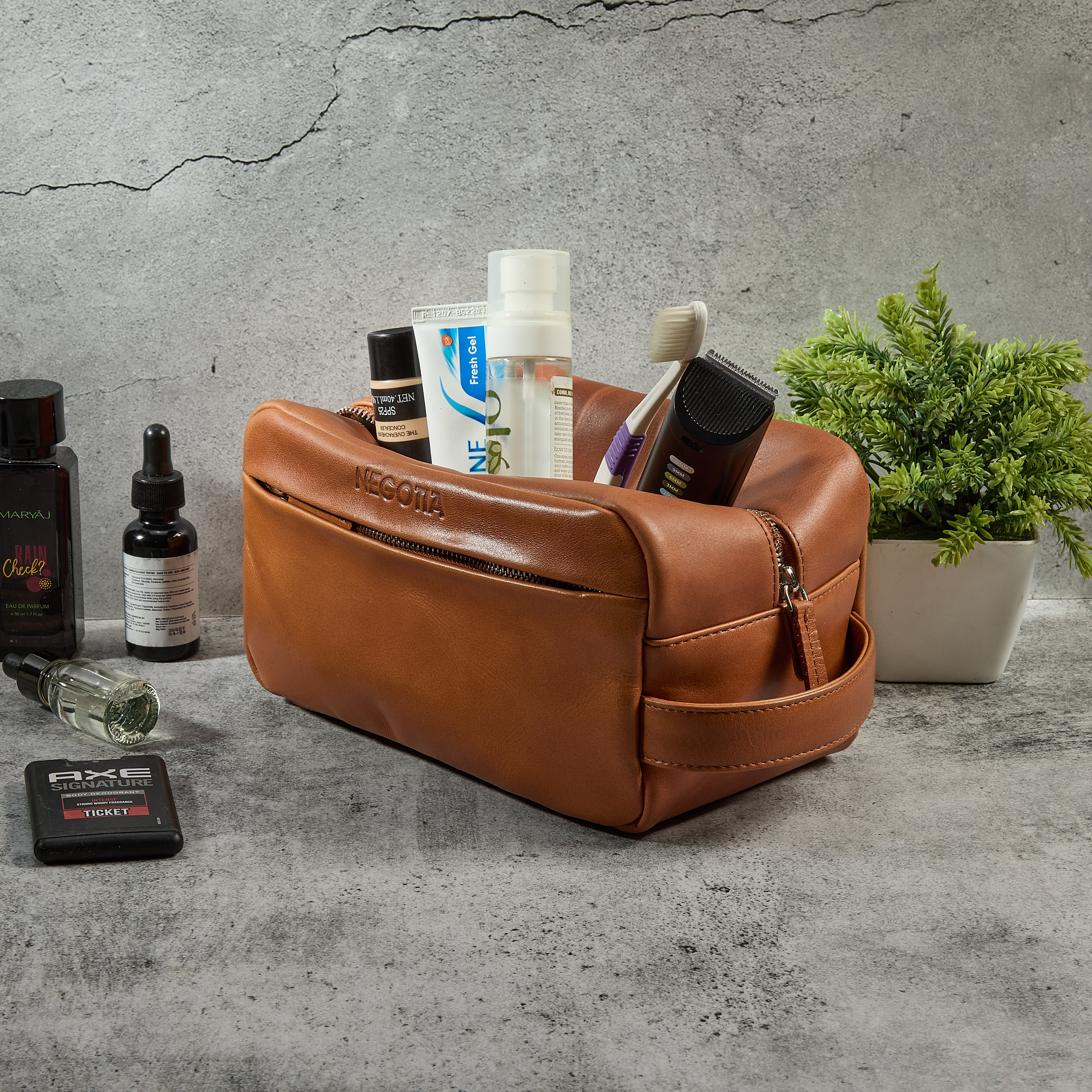 Apex | Toilettas Cognac