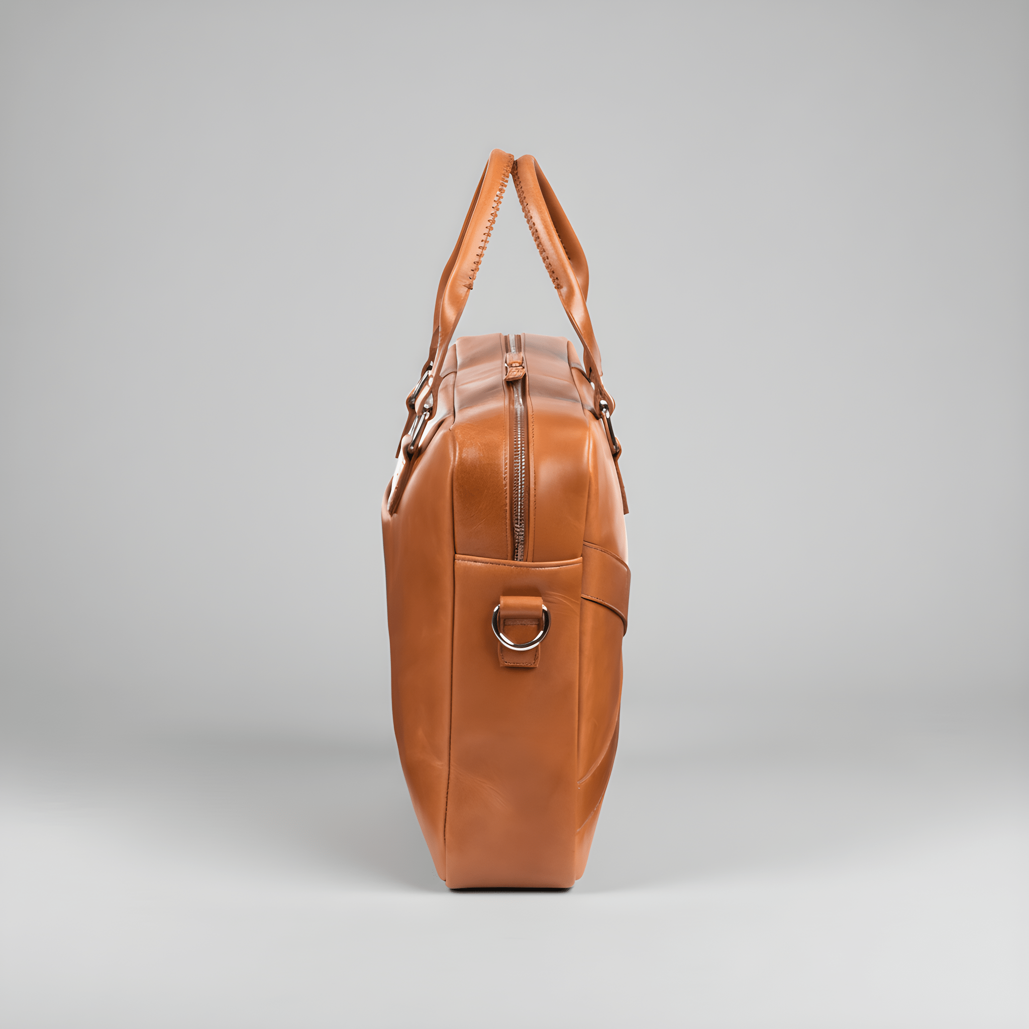 Alpha Apex | Laptoptas 15,6" Bruin - NEGOTIA Leather