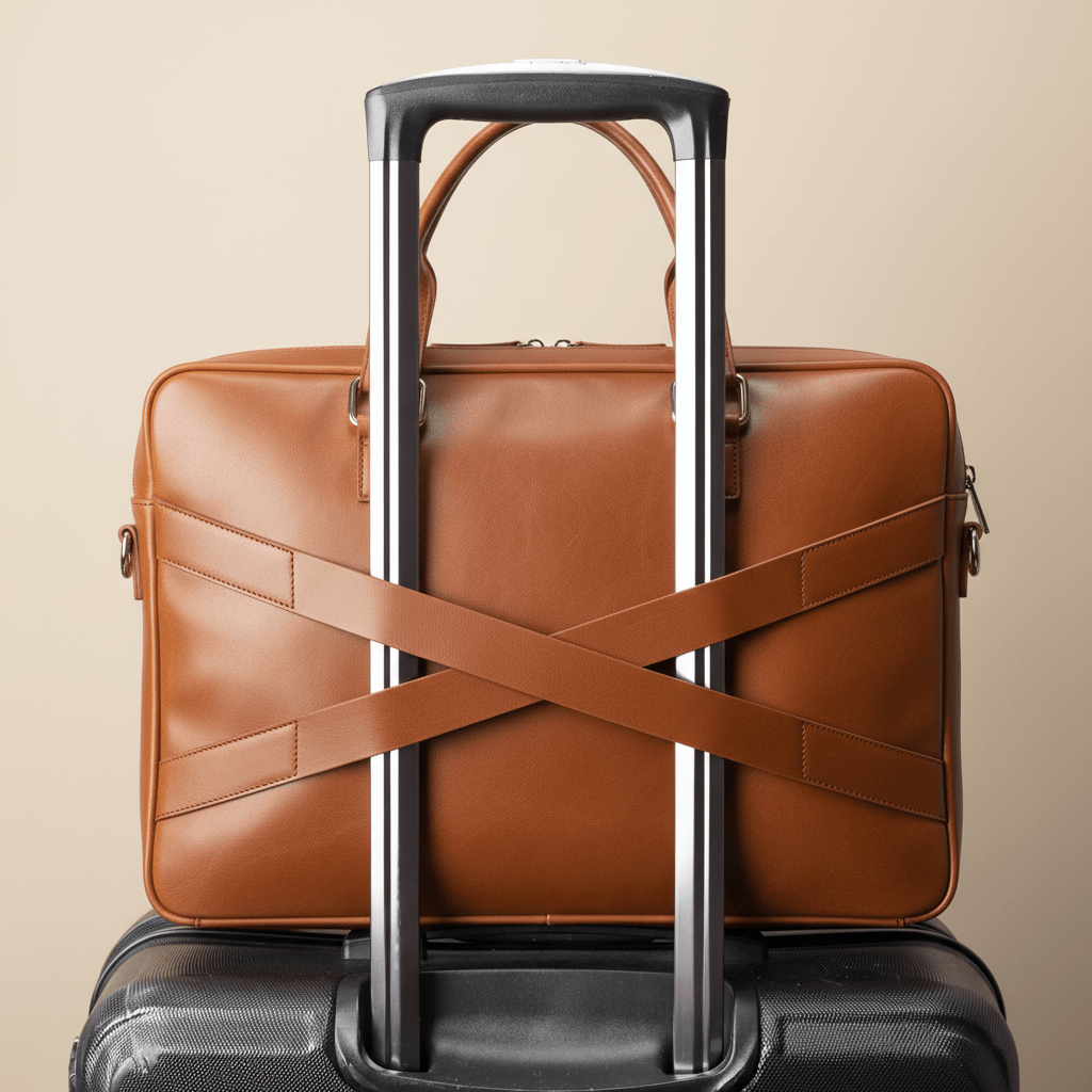 Alpha Apex | Laptoptas 15,6" Bruin - NEGOTIA Leather