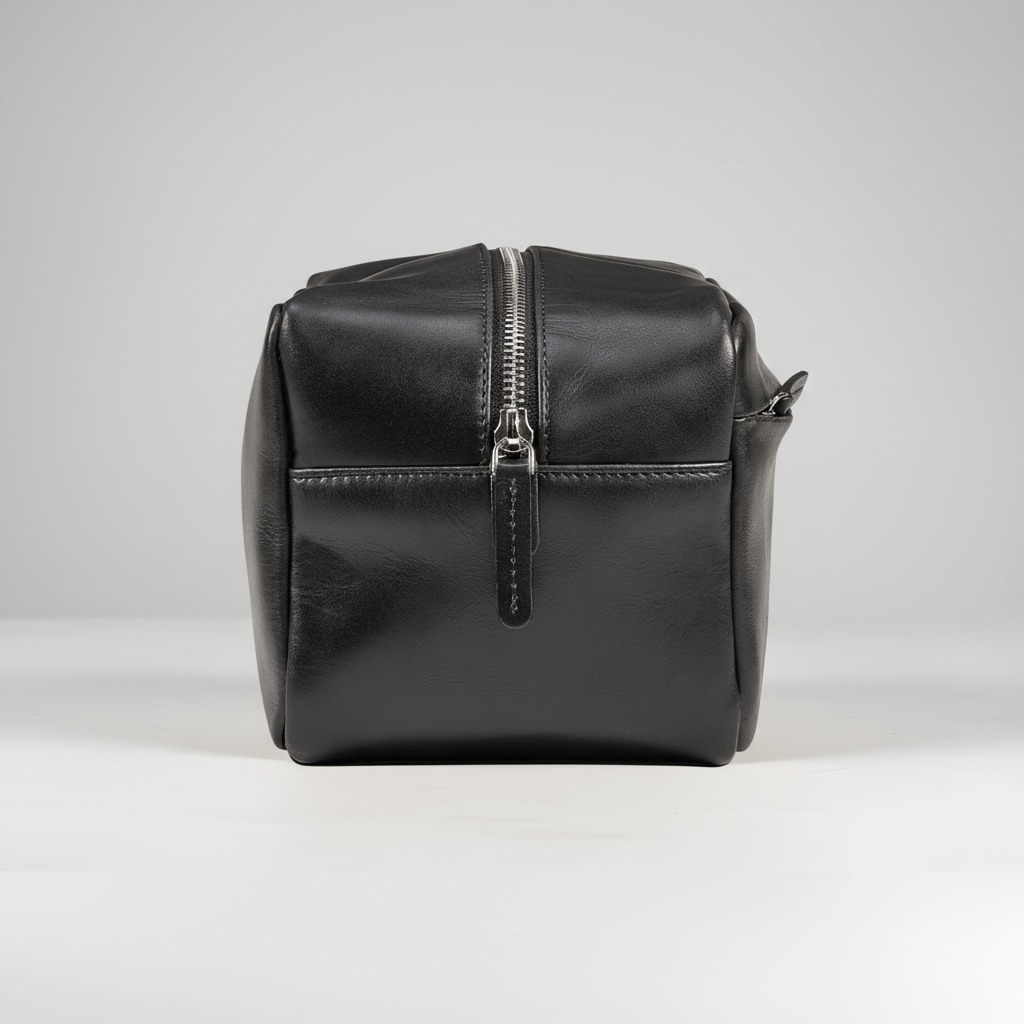 Alpha Apex | Toilettas Zwart - NEGOTIA Leather