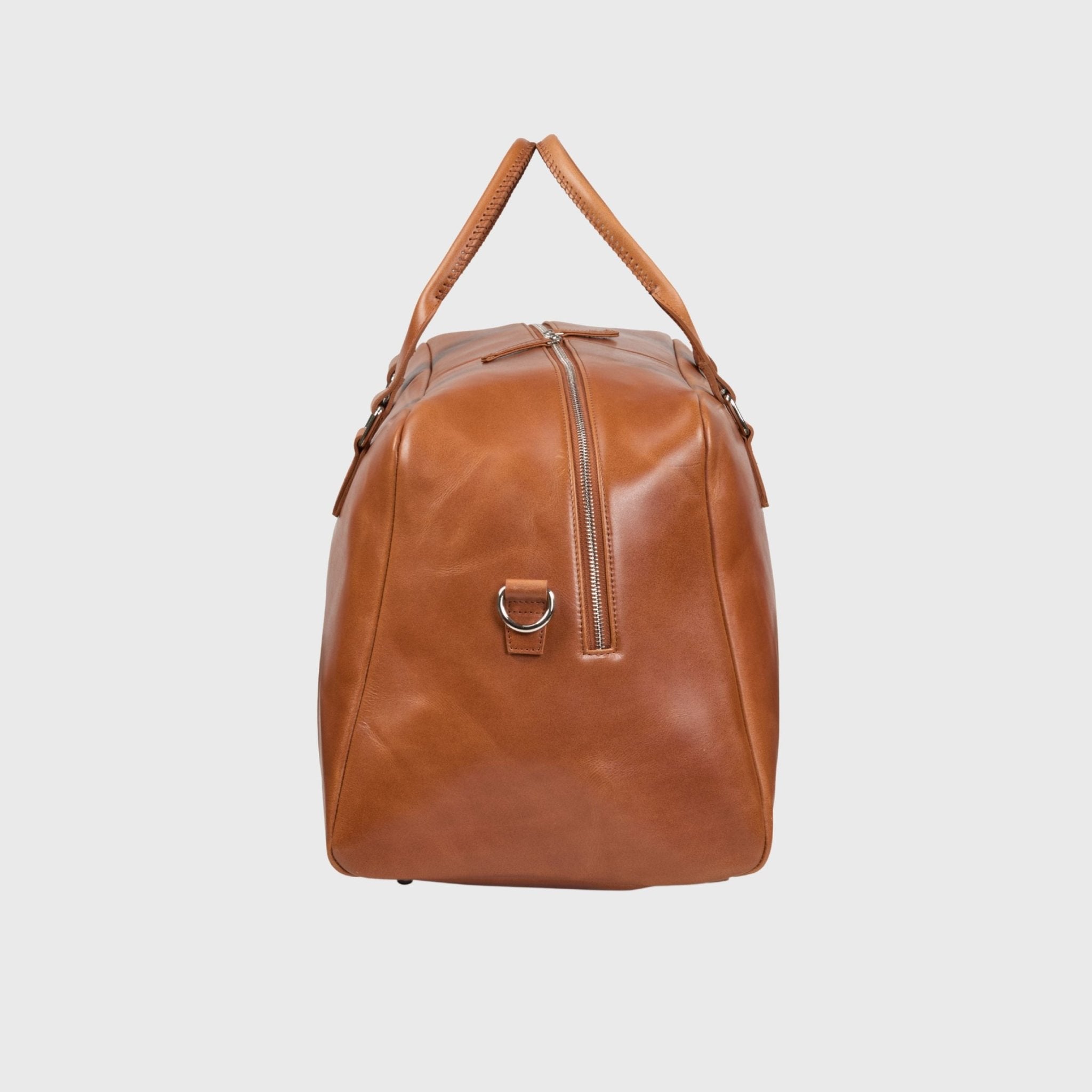 Alpha Apex Weekendtas Bruin - NEGOTIA Leather