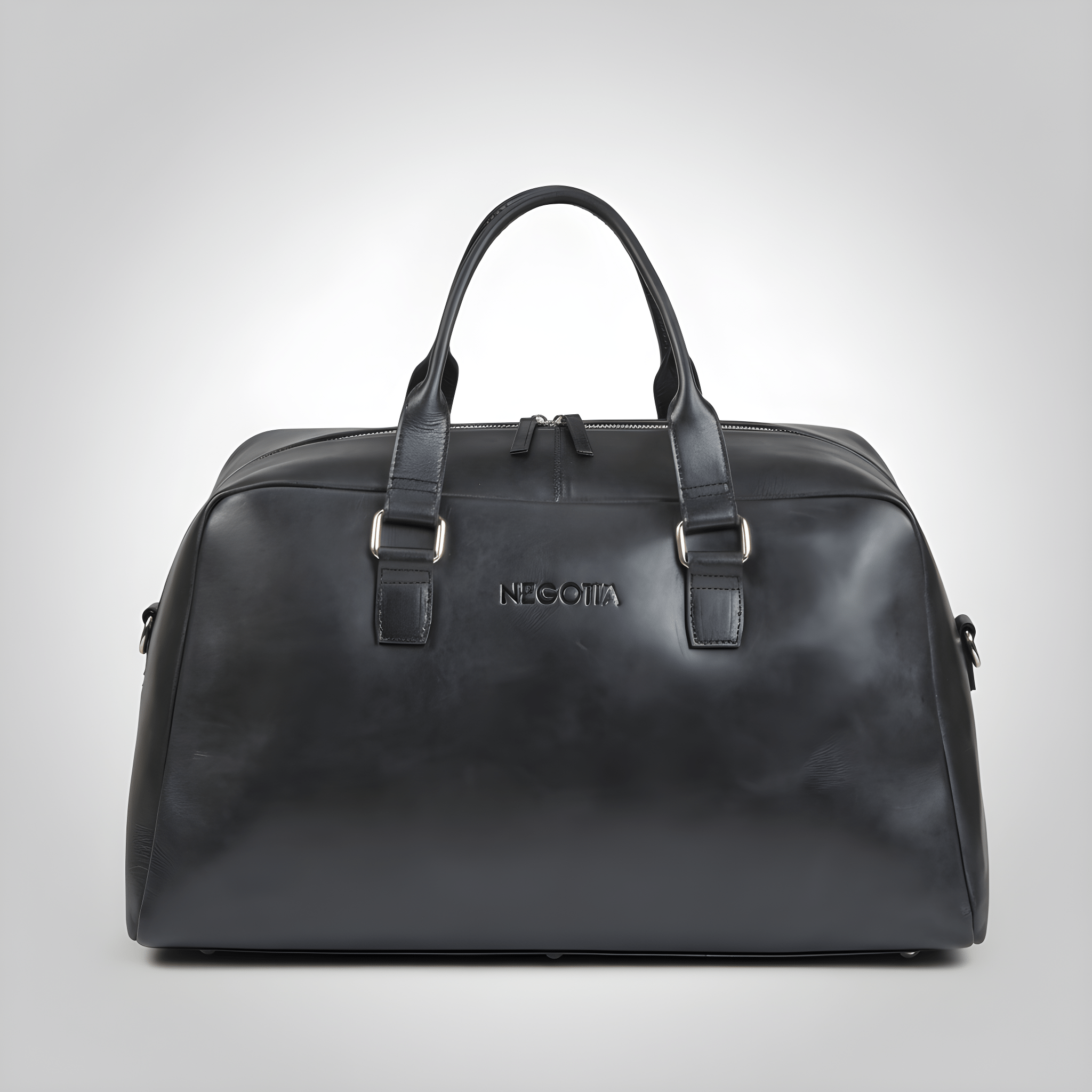 Alpha Apex | Weekendtas Zwart - NEGOTIA Leather