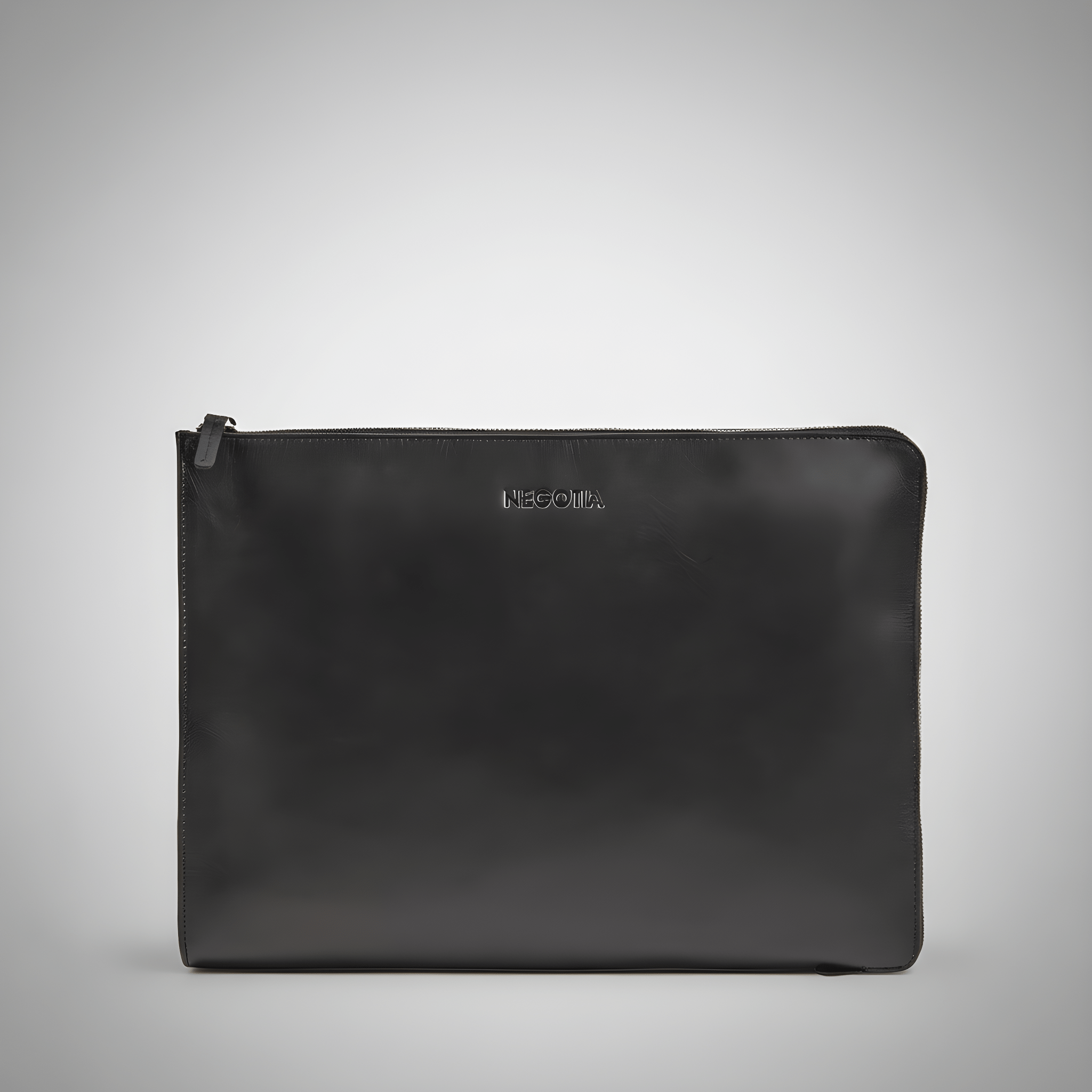 Alpha | Document & Laptop houder 15,6'' Zwart - NEGOTIA Leather
