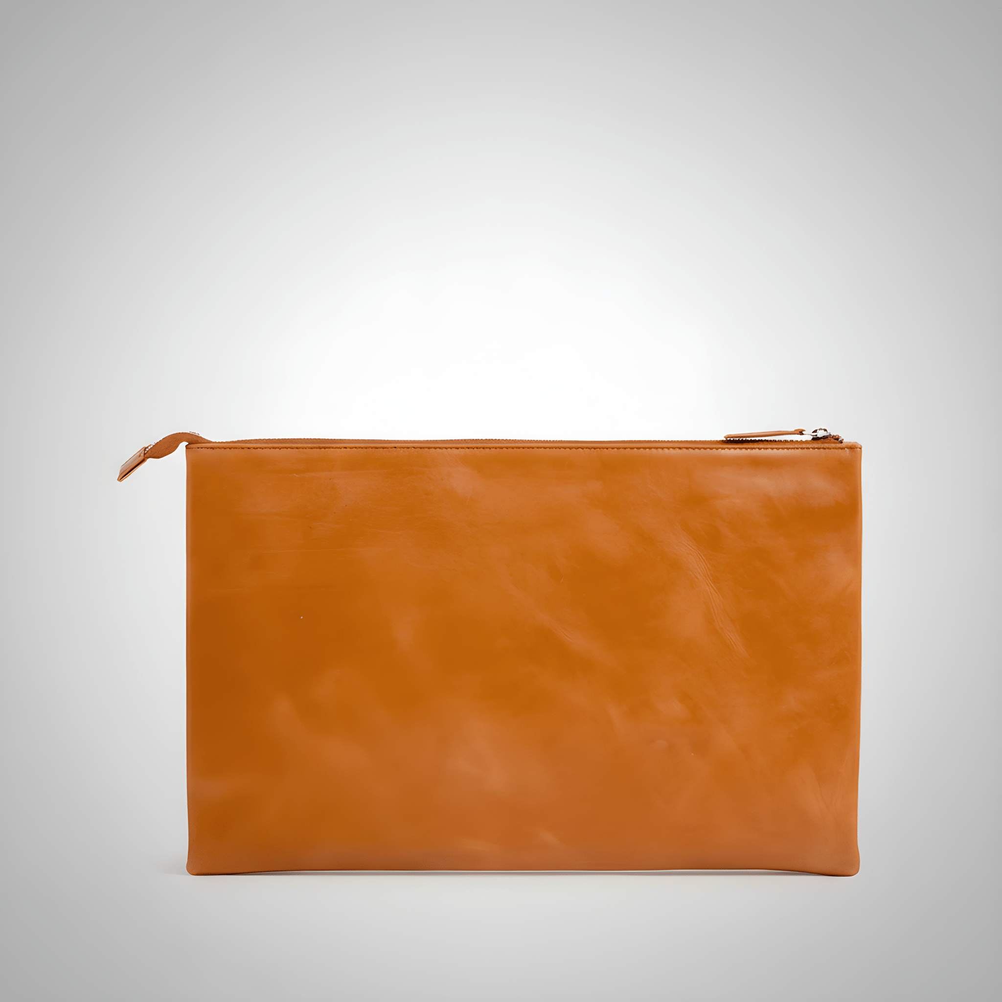 Alpha | Laptop Folio 15,6'' Cognac - NEGOTIA Leather