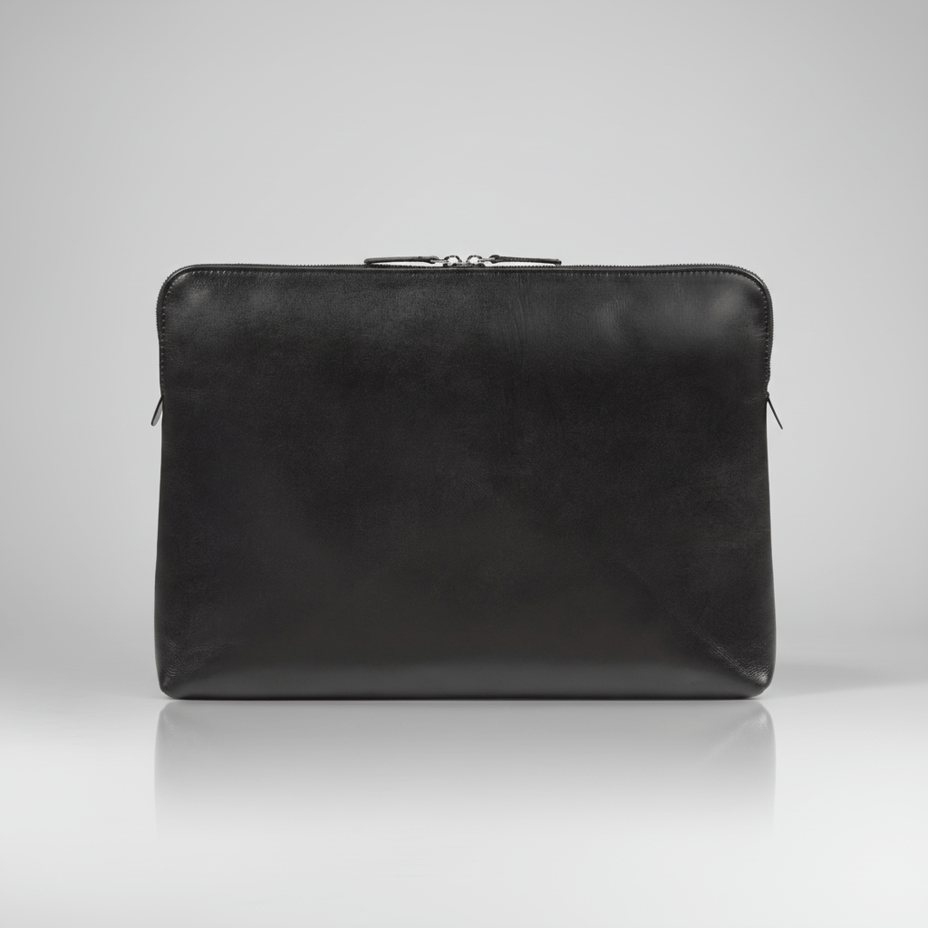 Alpha | Laptopsleeve Carry - All 15,6'' Zwart - NEGOTIA Leather