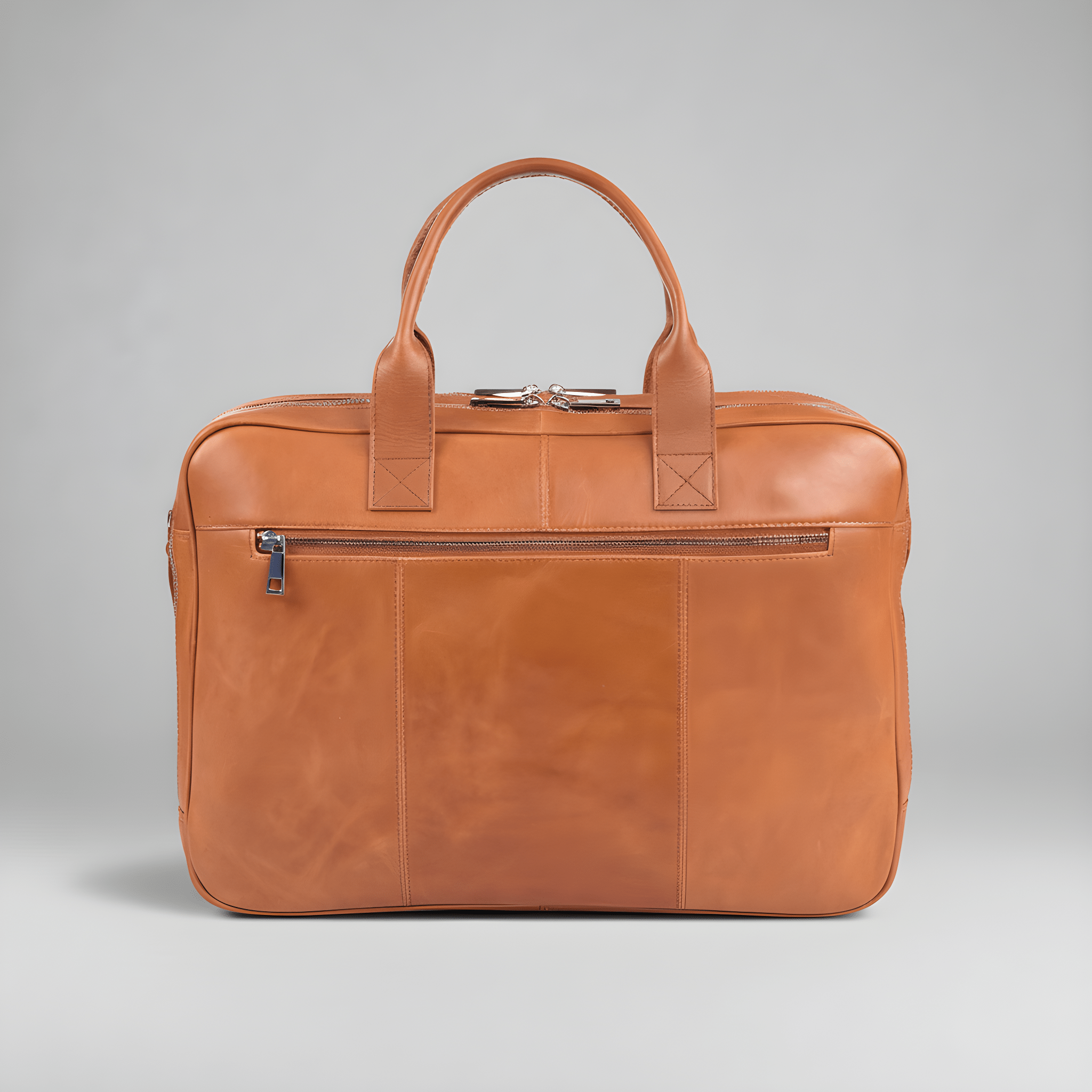 Alpha | Laptoptas 15,6" Bruin - NEGOTIA Leather