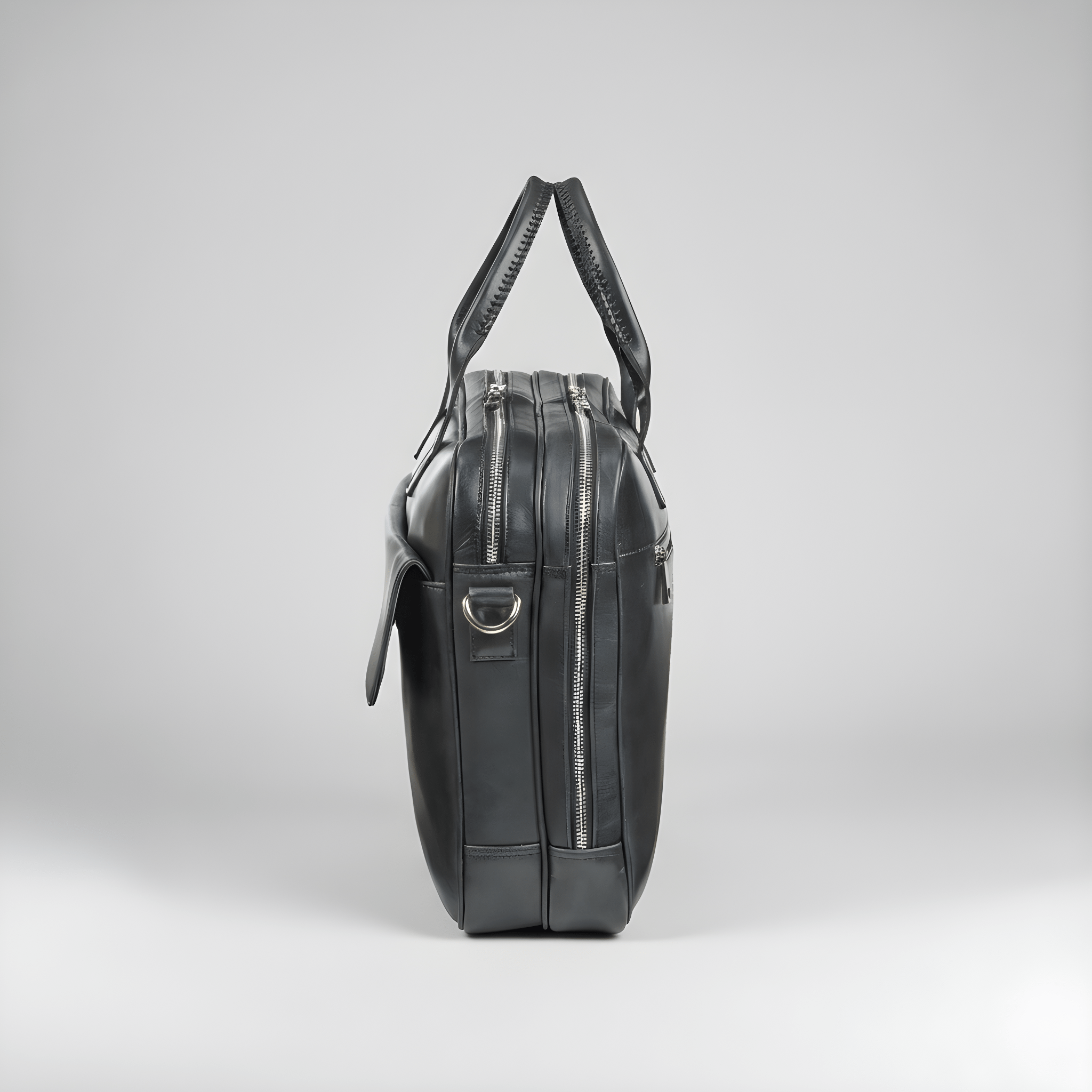 Alpha | Laptoptas 15,6" Zwart - NEGOTIA Leather