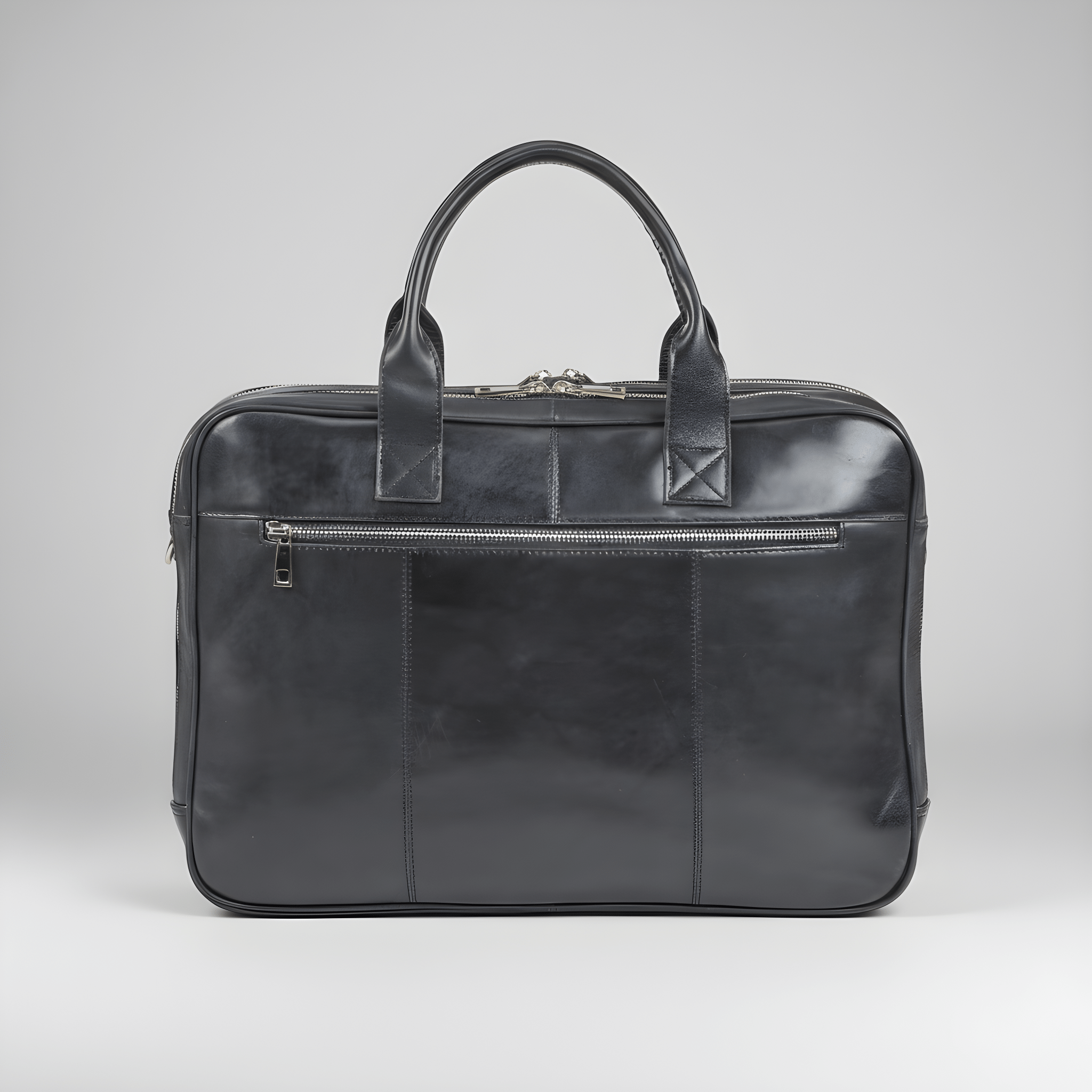 Alpha | Laptoptas 15,6" Zwart - NEGOTIA Leather