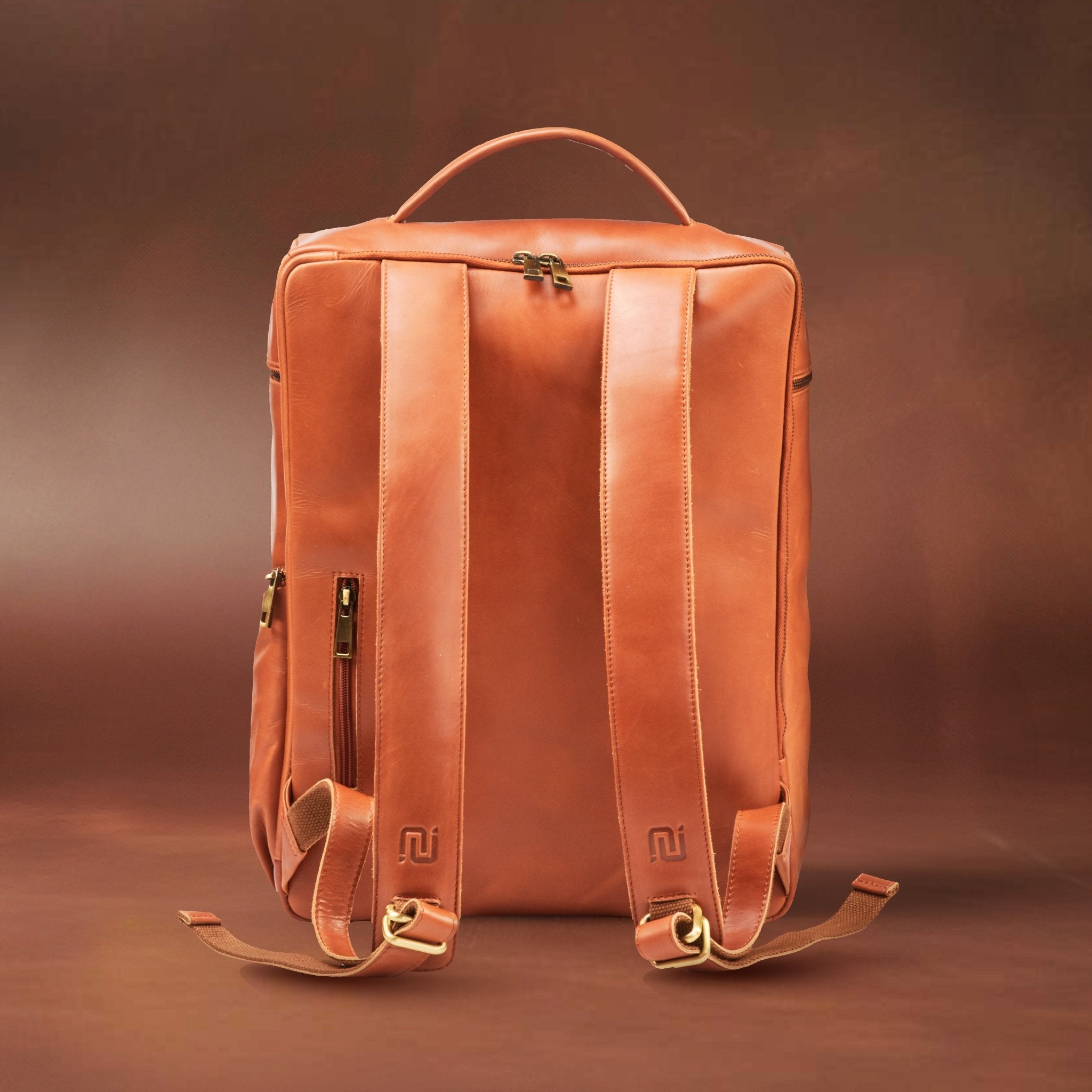 Alpha | Travel Rugzak Bruin - NEGOTIA Leather