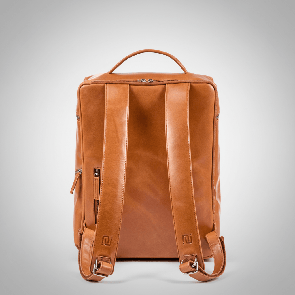 Alpha | Travel Rugzak Cognac - NEGOTIA Leather
