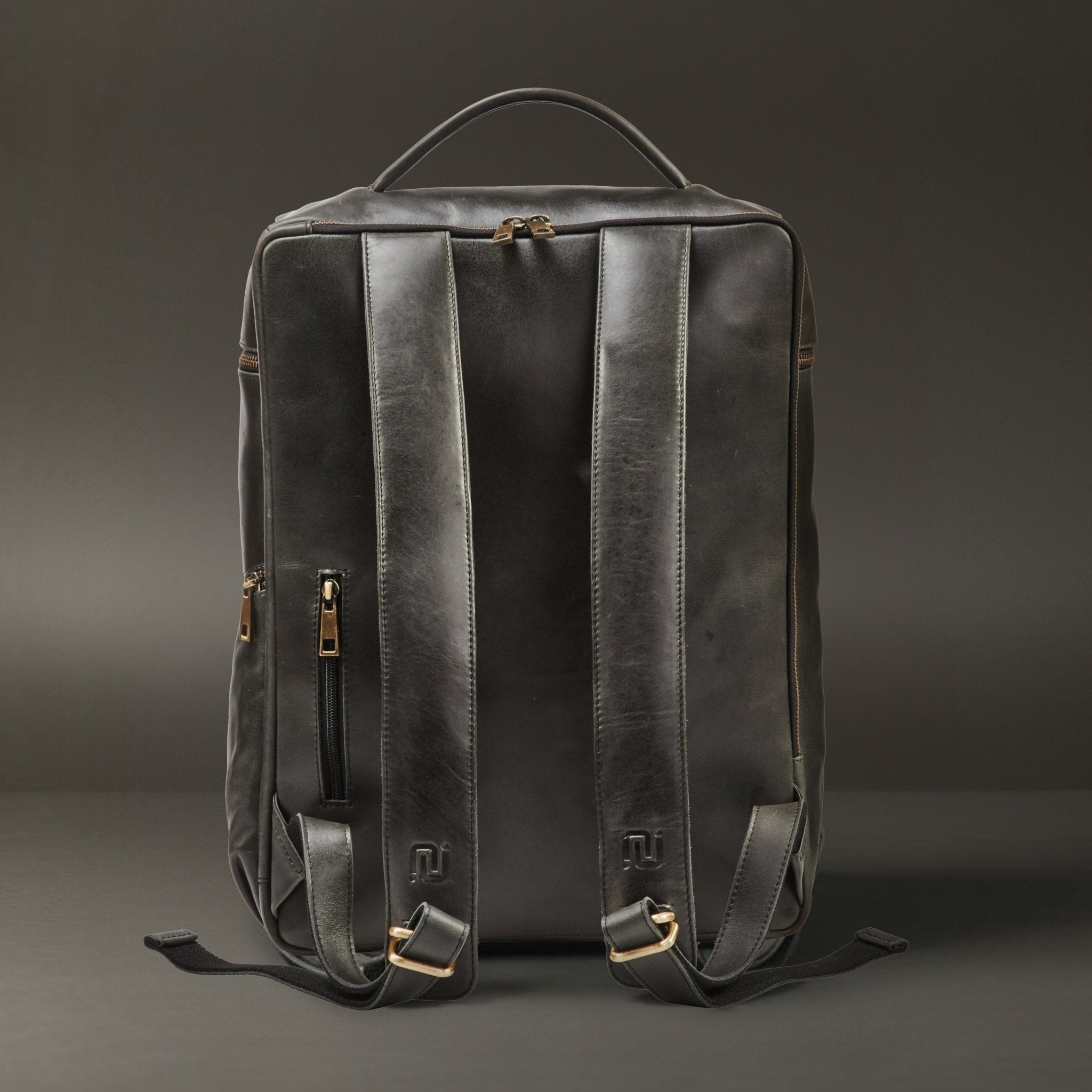 Alpha | Travel Rugzak Zwart - NEGOTIA Leather