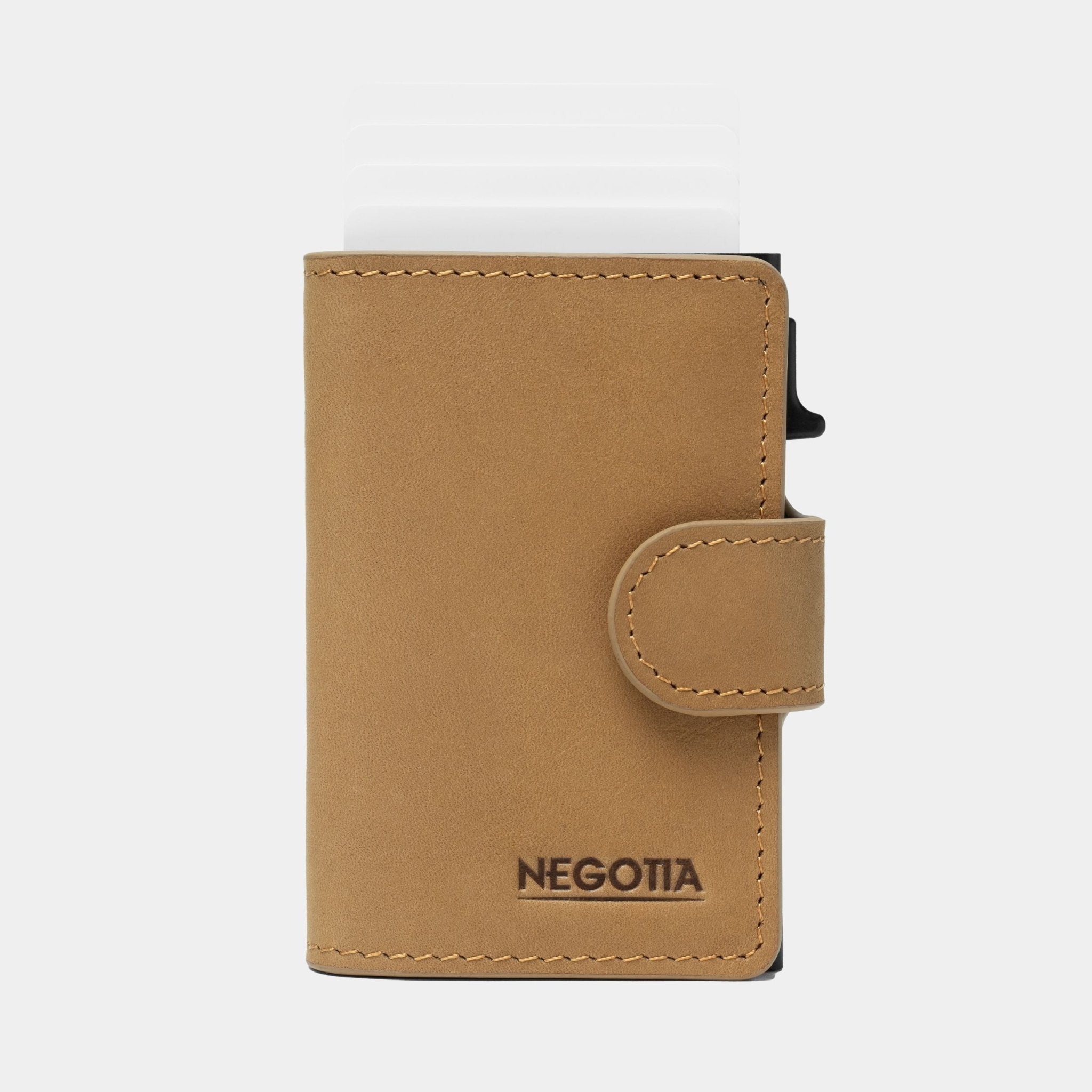 Elite | Creditcardhouder Bruin - NEGOTIA Leather