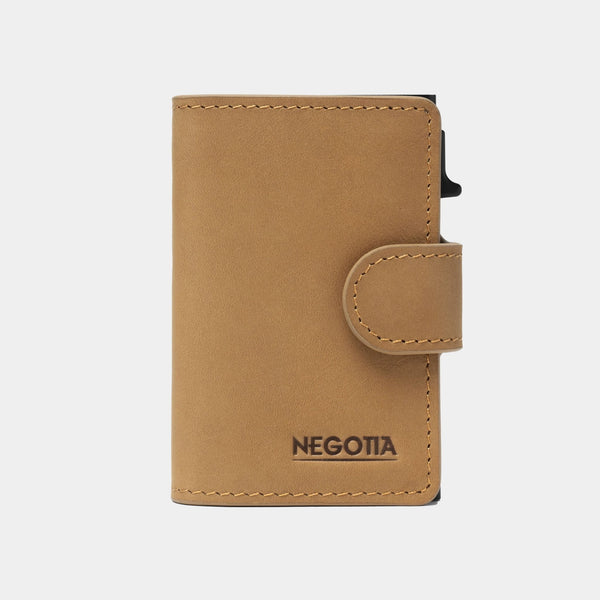 Elite | Creditcardhouder Bruin - NEGOTIA Leather