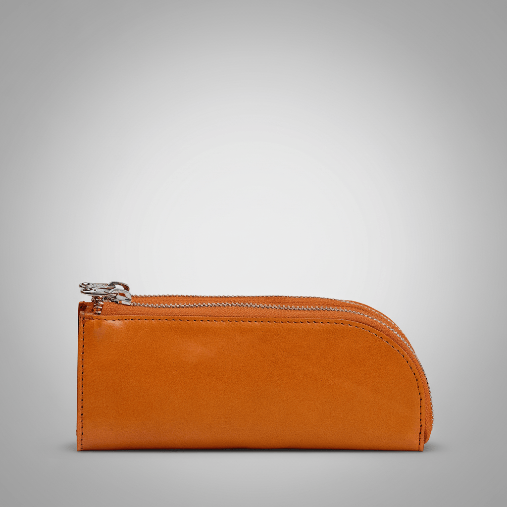 Lunet Brillenhoes Cognac - NEGOTIA Leather