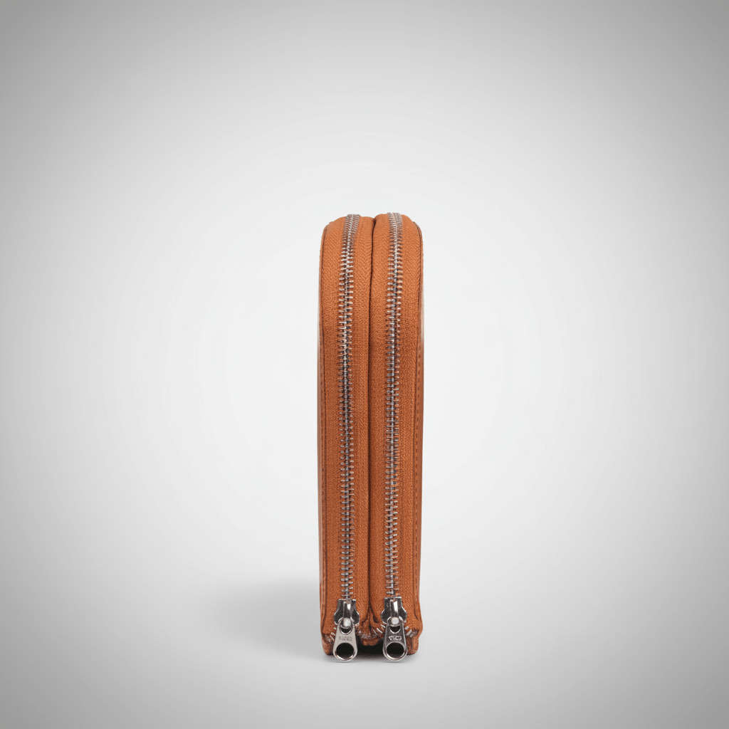 Lunet Brillenhoes Cognac - NEGOTIA Leather