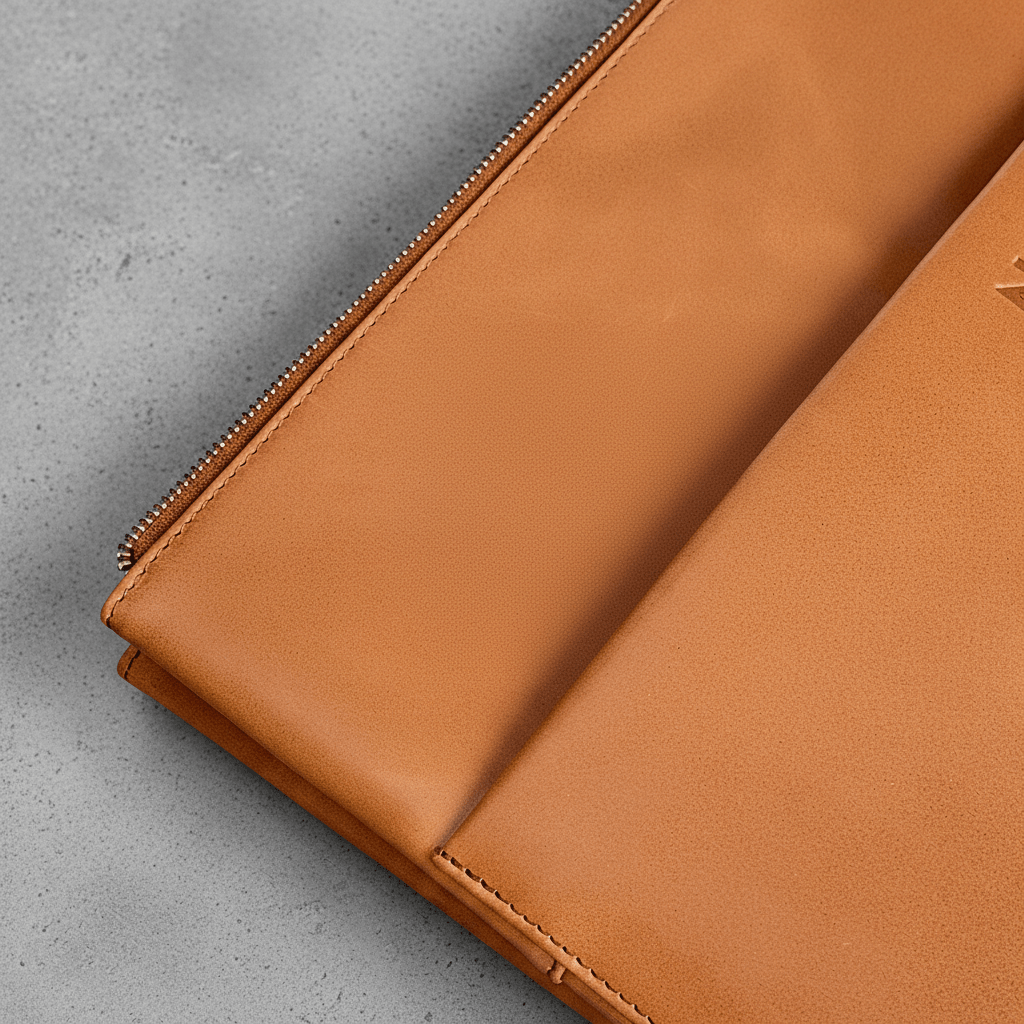 Notion Folio 14 inch Cognac - Negotia Leather