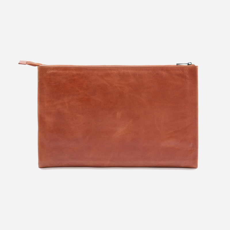 Alpha | Laptop Folio 15,6'' Bruin - NEGOTIA Leather