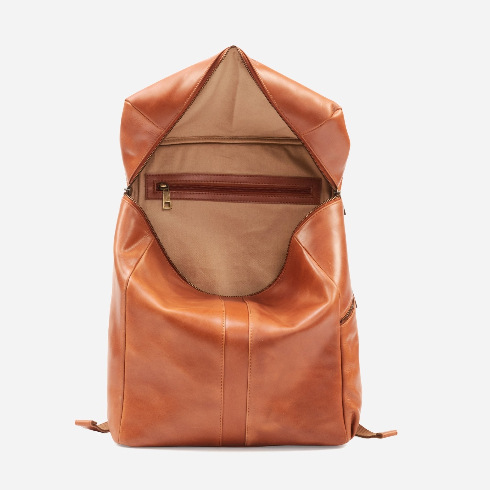 Alpha | Travel Rugzak Bruin - NEGOTIA Leather