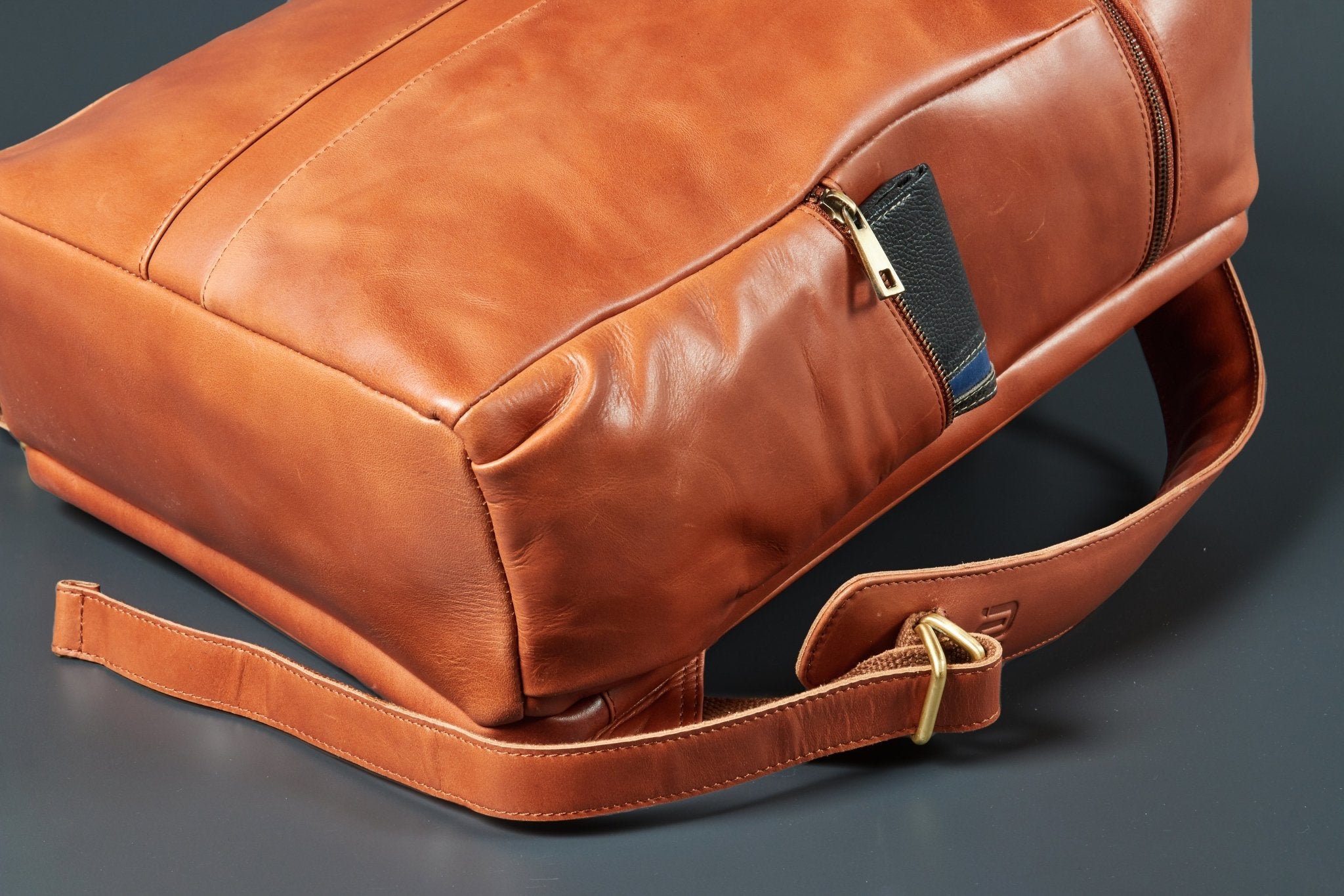 Alpha | Travel Rugzak Bruin - NEGOTIA Leather