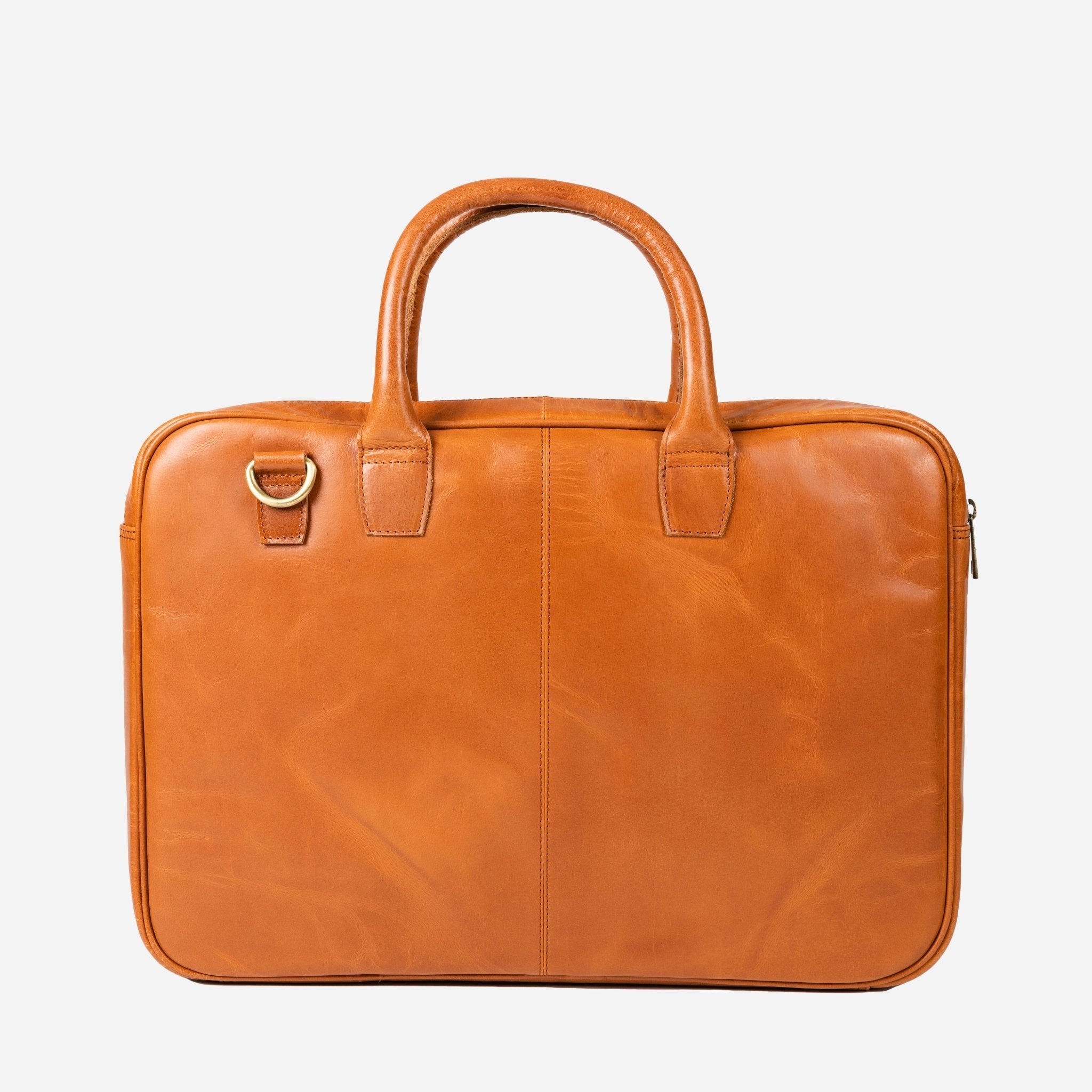 Delta | Laptoptas 15,6" Bruin - NEGOTIA Leather