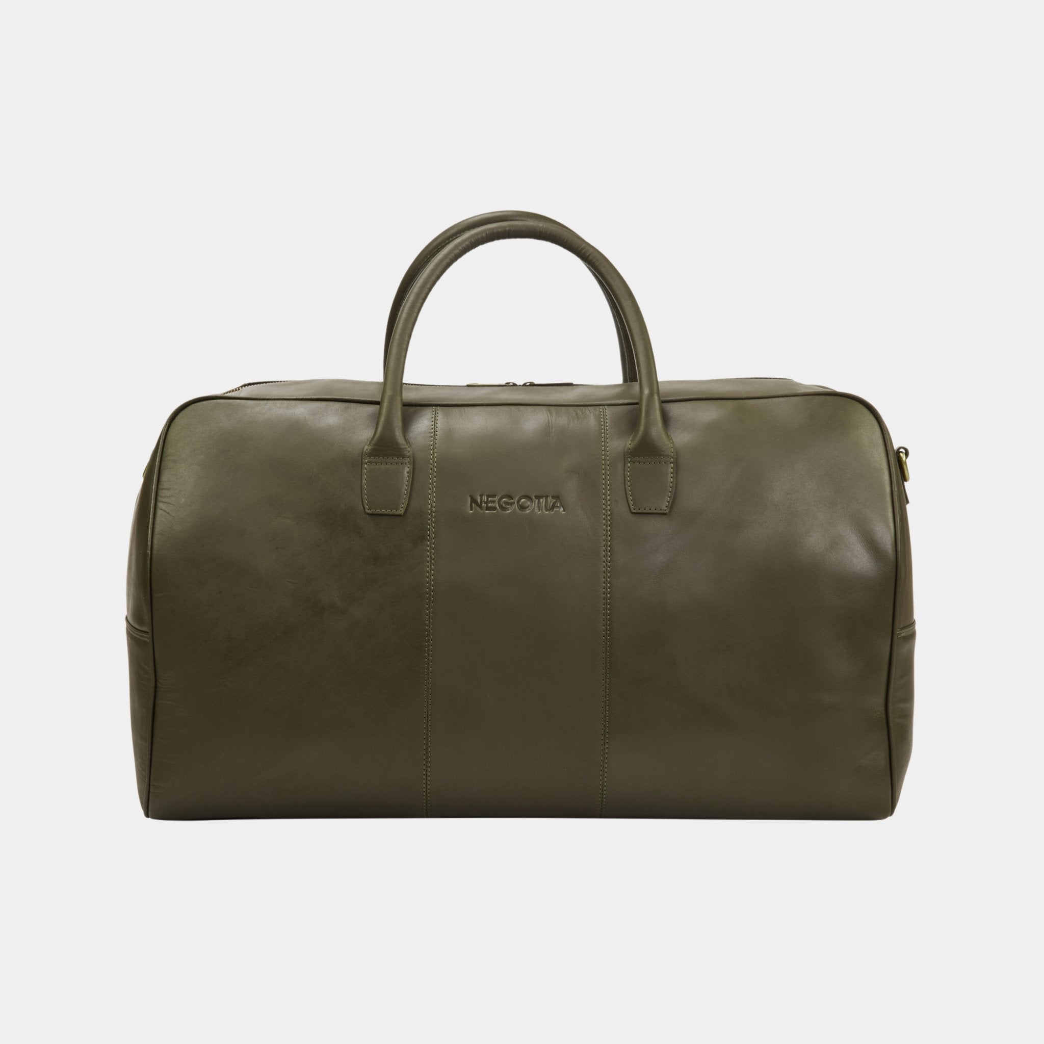 Delta | Weekendtas Groen - NEGOTIA Leather