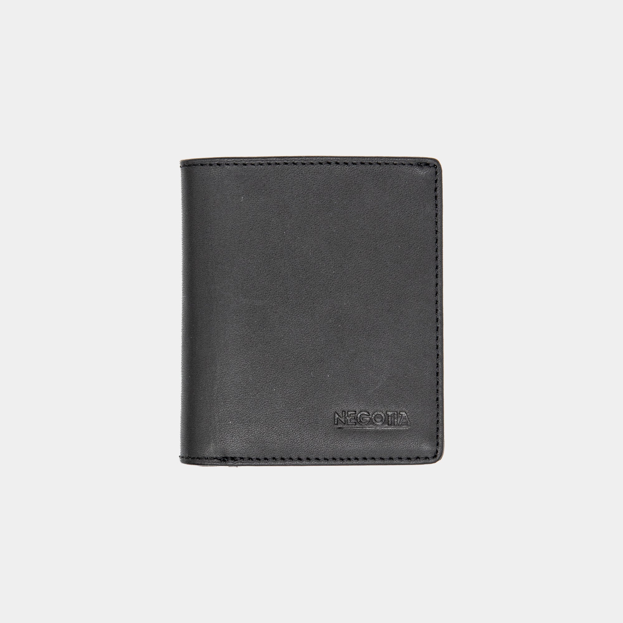 ELITE | Slim Wallet Zwart - NEGOTIA Leather